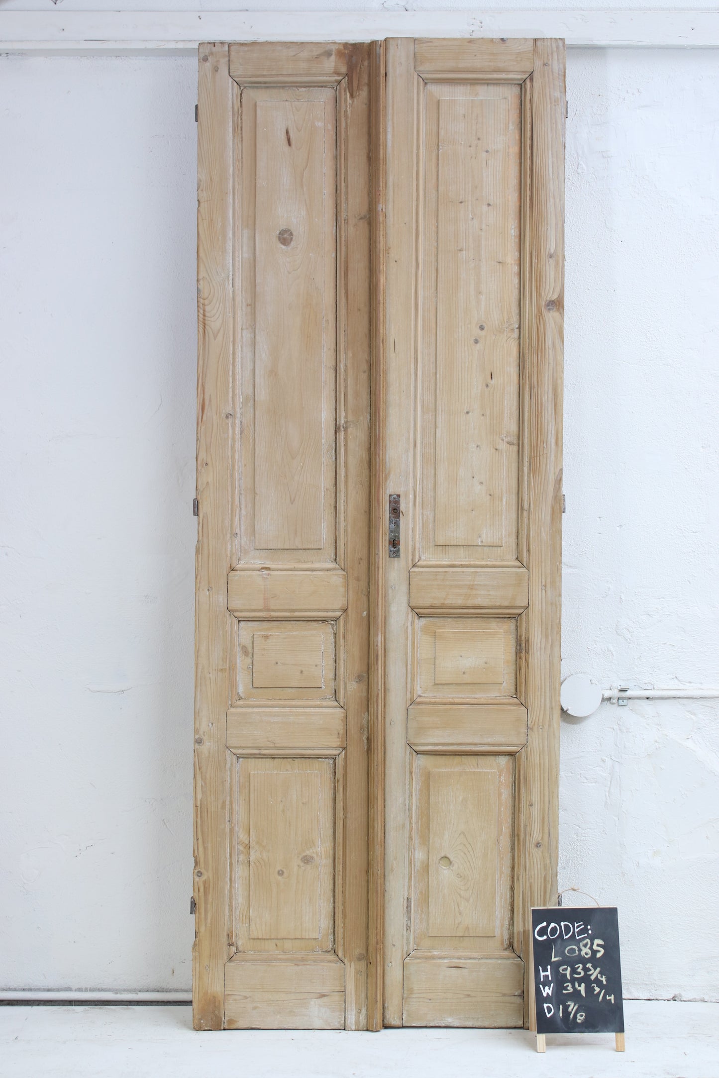 VINTAGE DBL FRENCH DOOR L085