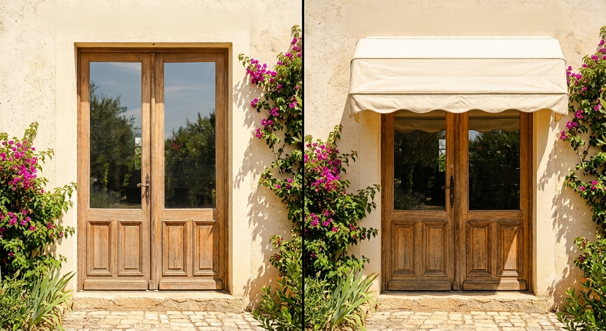 How Do You Protect a Vintage Door From Sun Fading and Summer Heat?