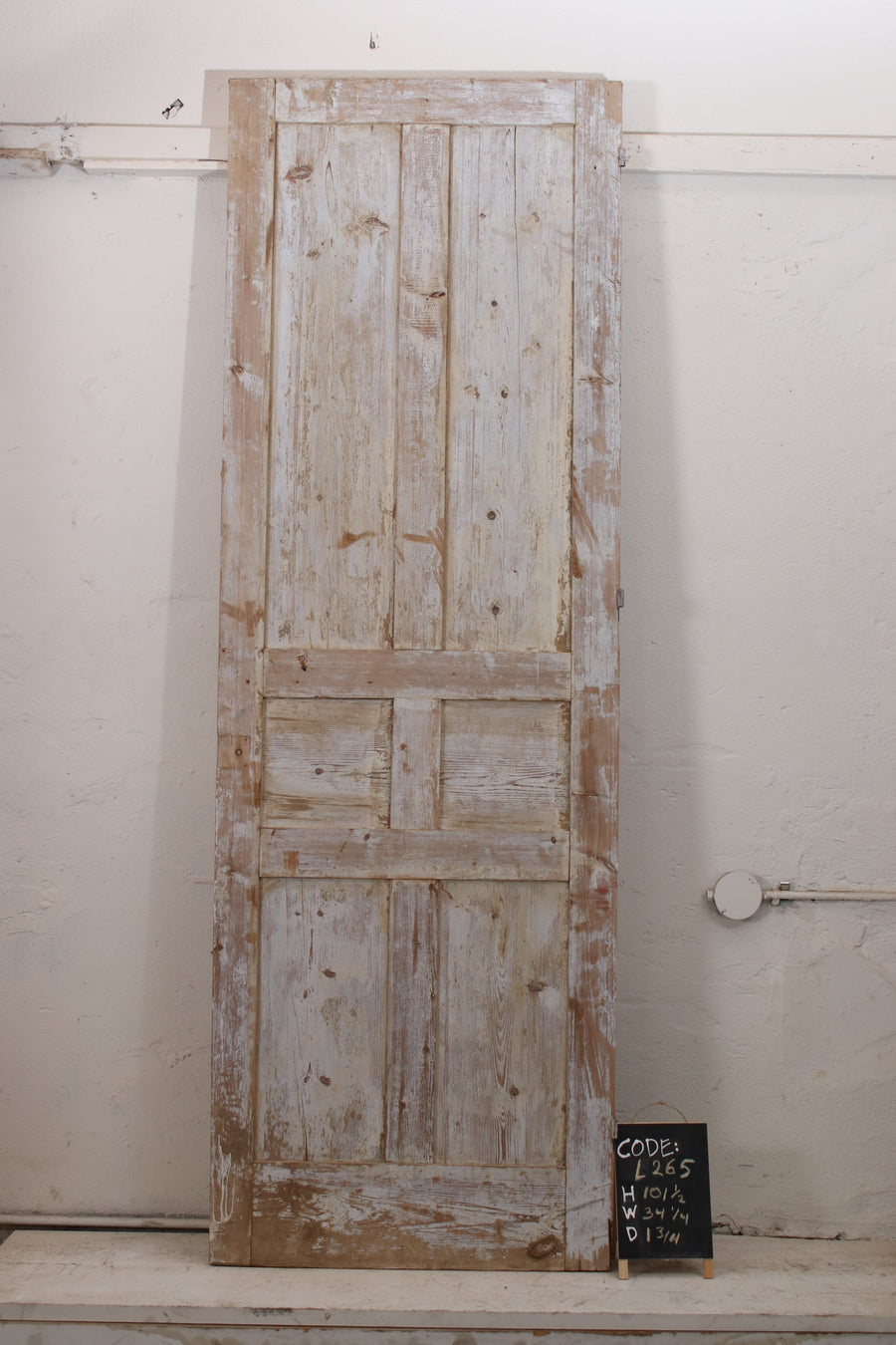 Vintage single doors