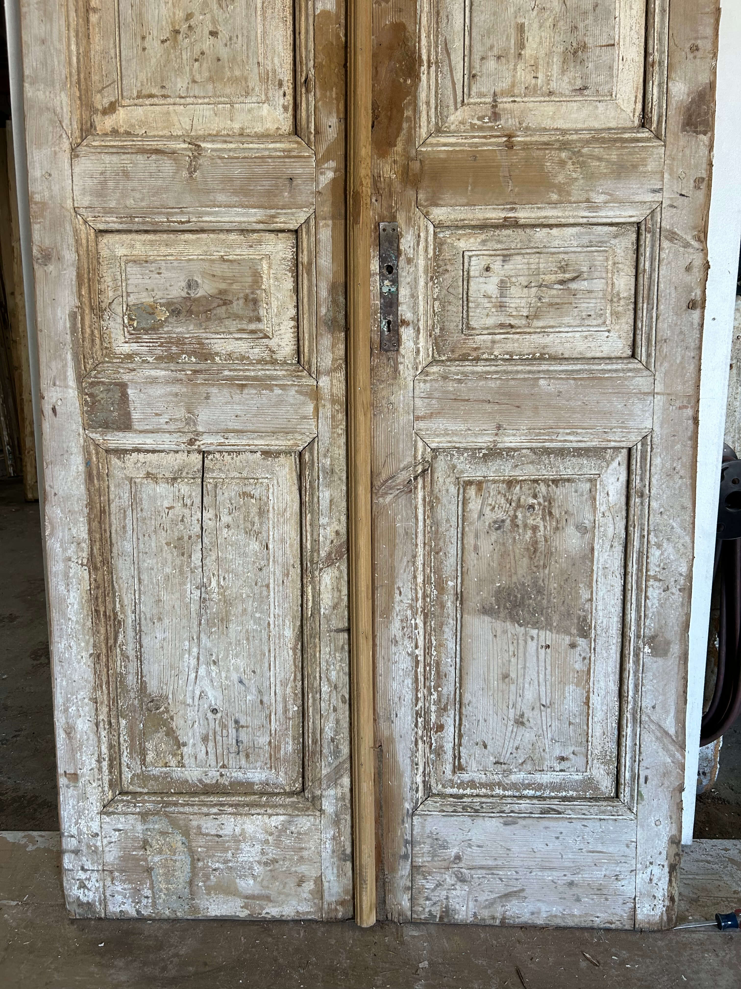 VINTAGE DBL FRENCH DOOR L063