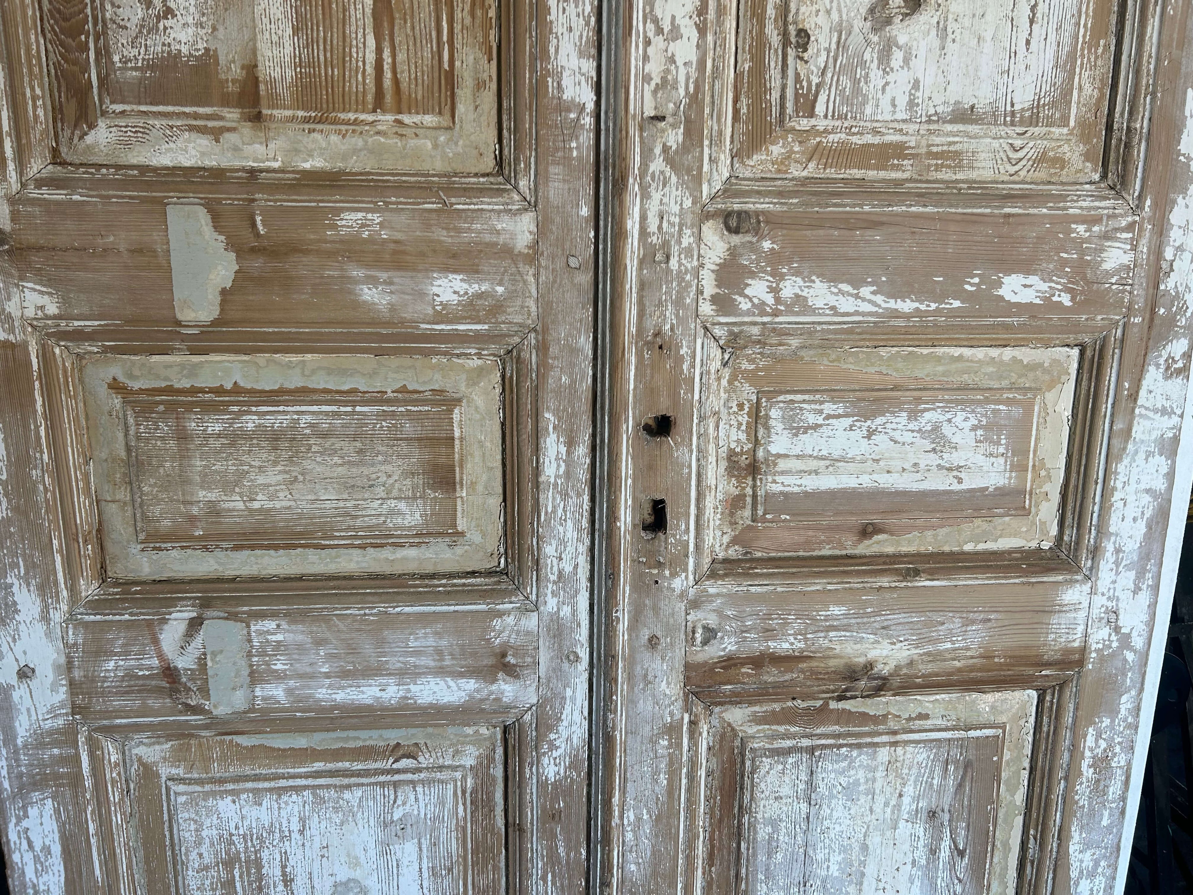 VINTAGE DBL FRENCH  DOOR L089