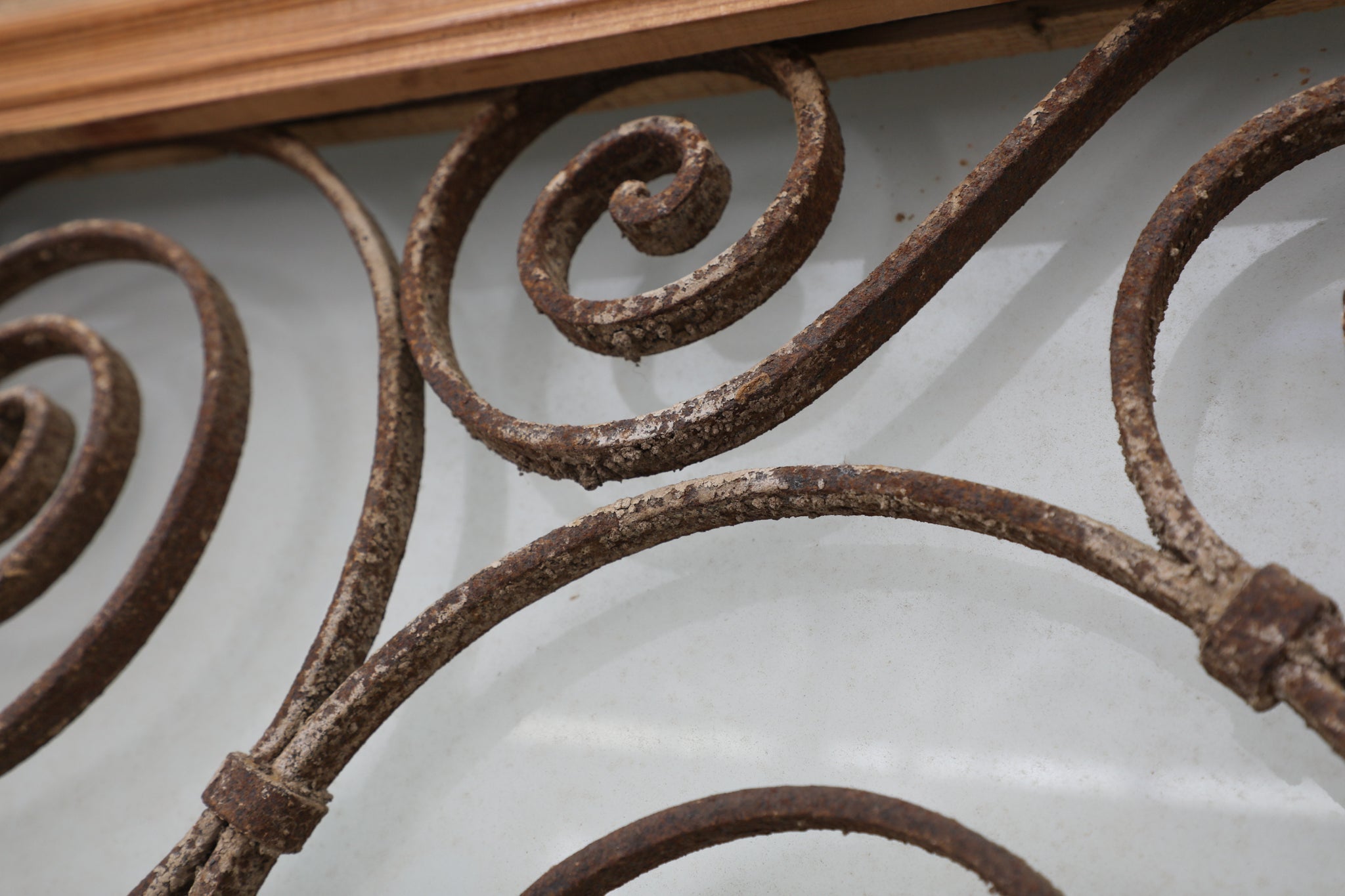 Vintage Double French Doors (with Metal) - A151