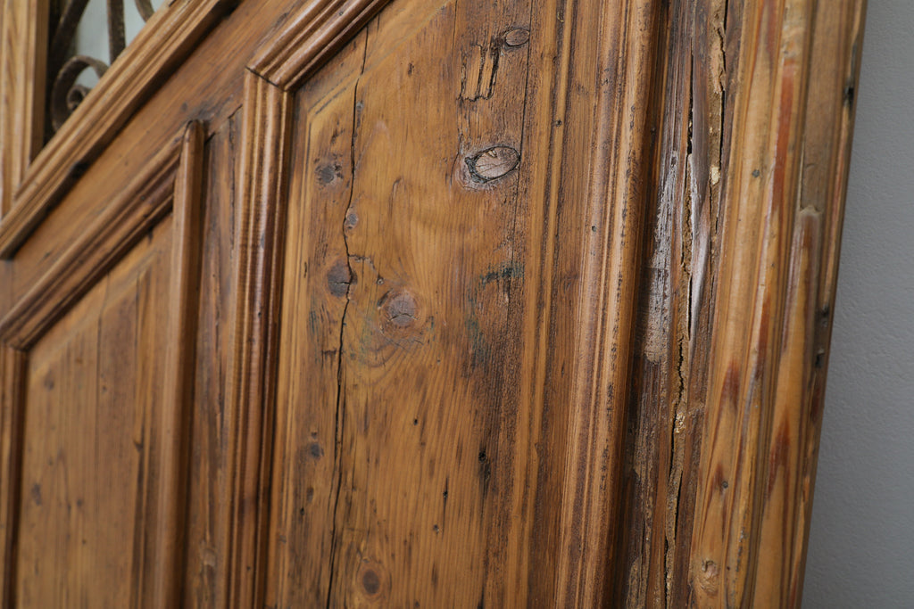 Vintage Double French Doors (with Metal) - A151