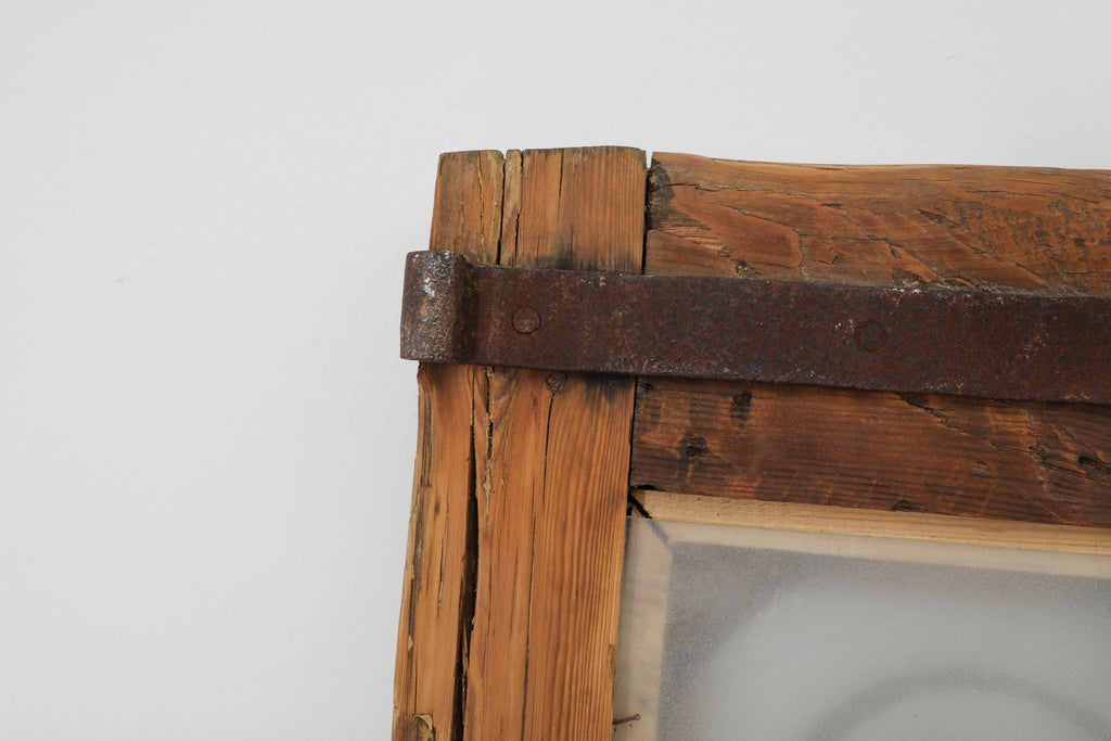 Vintage Double French Doors (with Metal) - A151