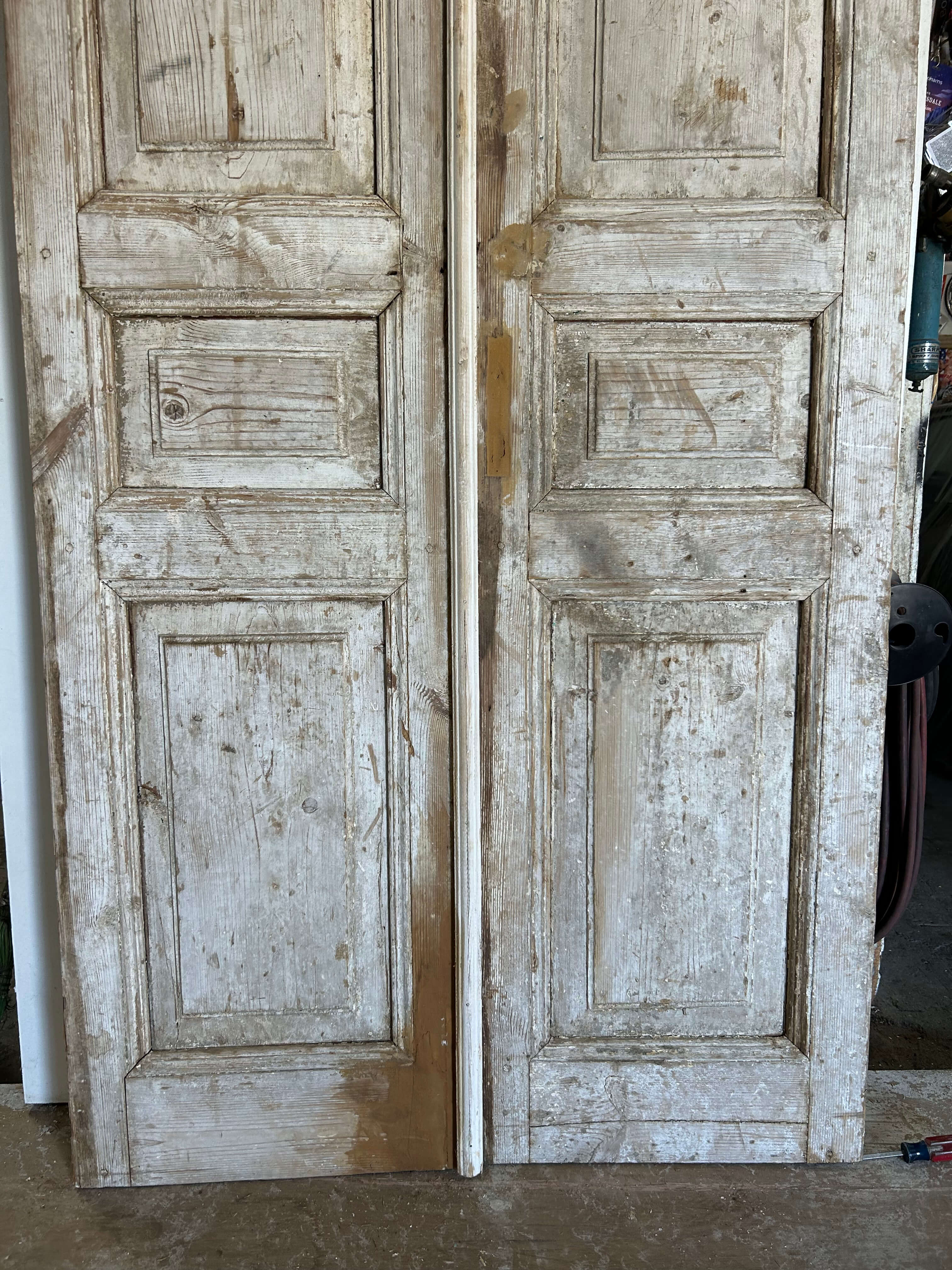 VINTAGE DBL FRENCH DOOR L155