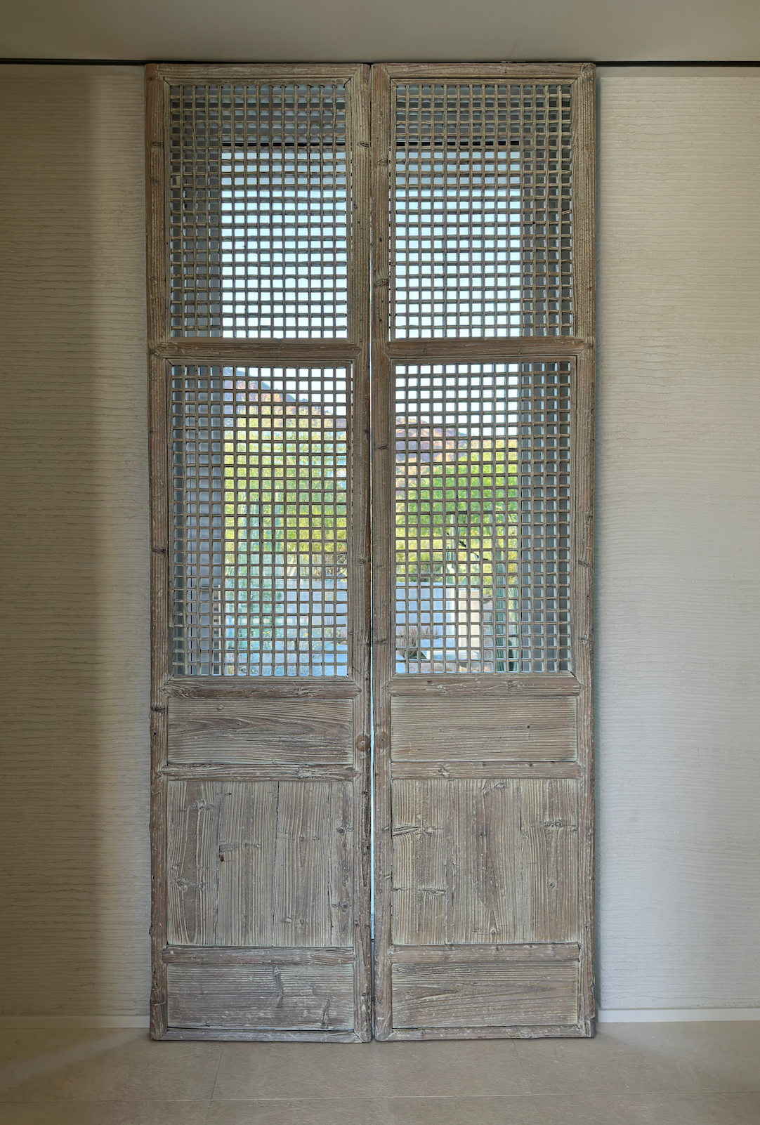 VINTAGE DBL FRENCH  DOOR L082