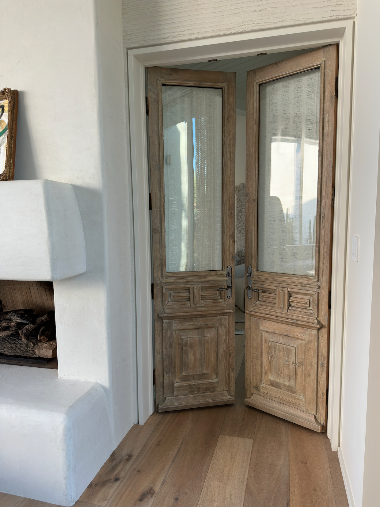 VINTAGE DBL FRENCH  DOOR L082
