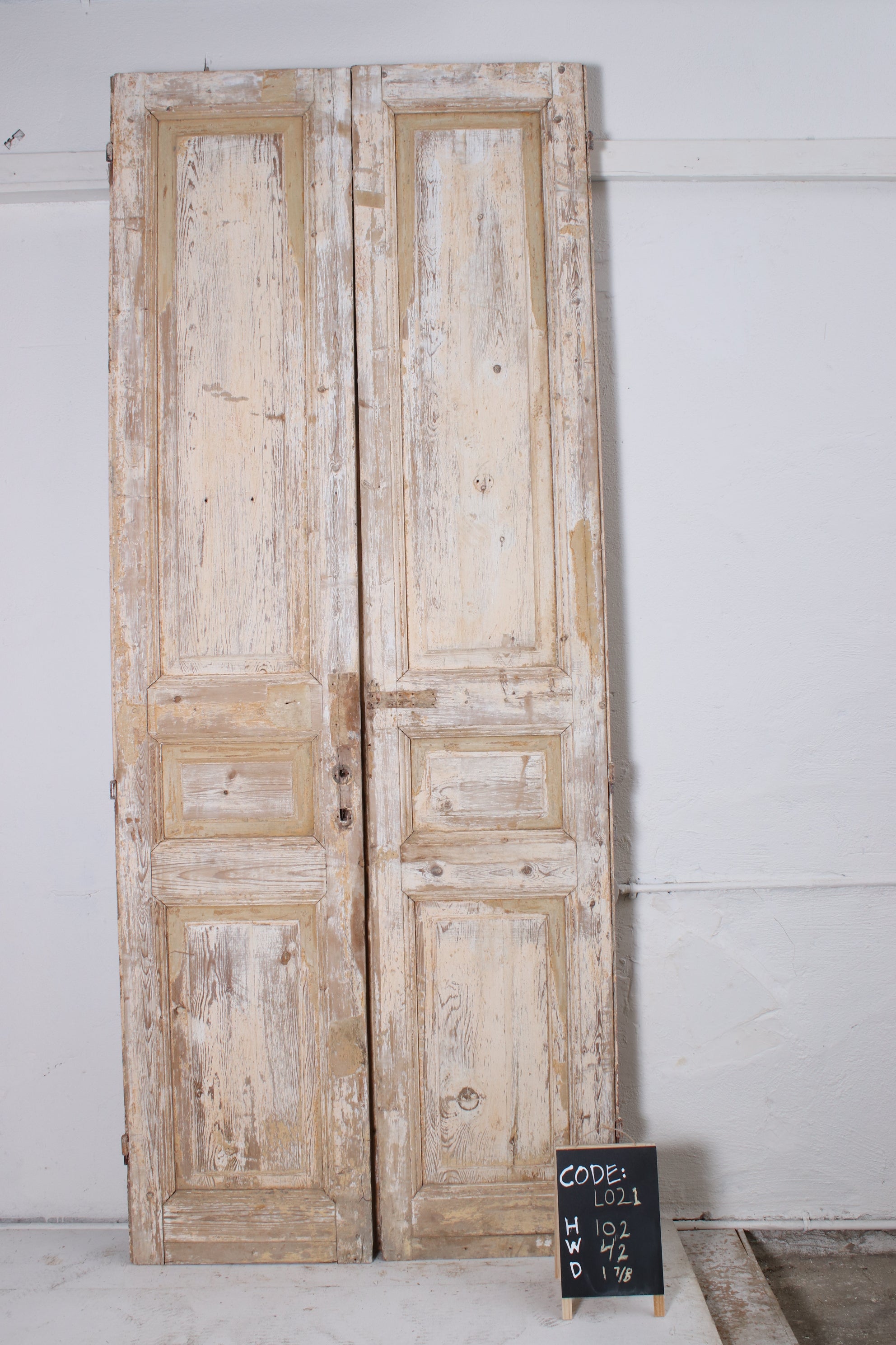 VINTAGE DBL FRENCH DOOR L021