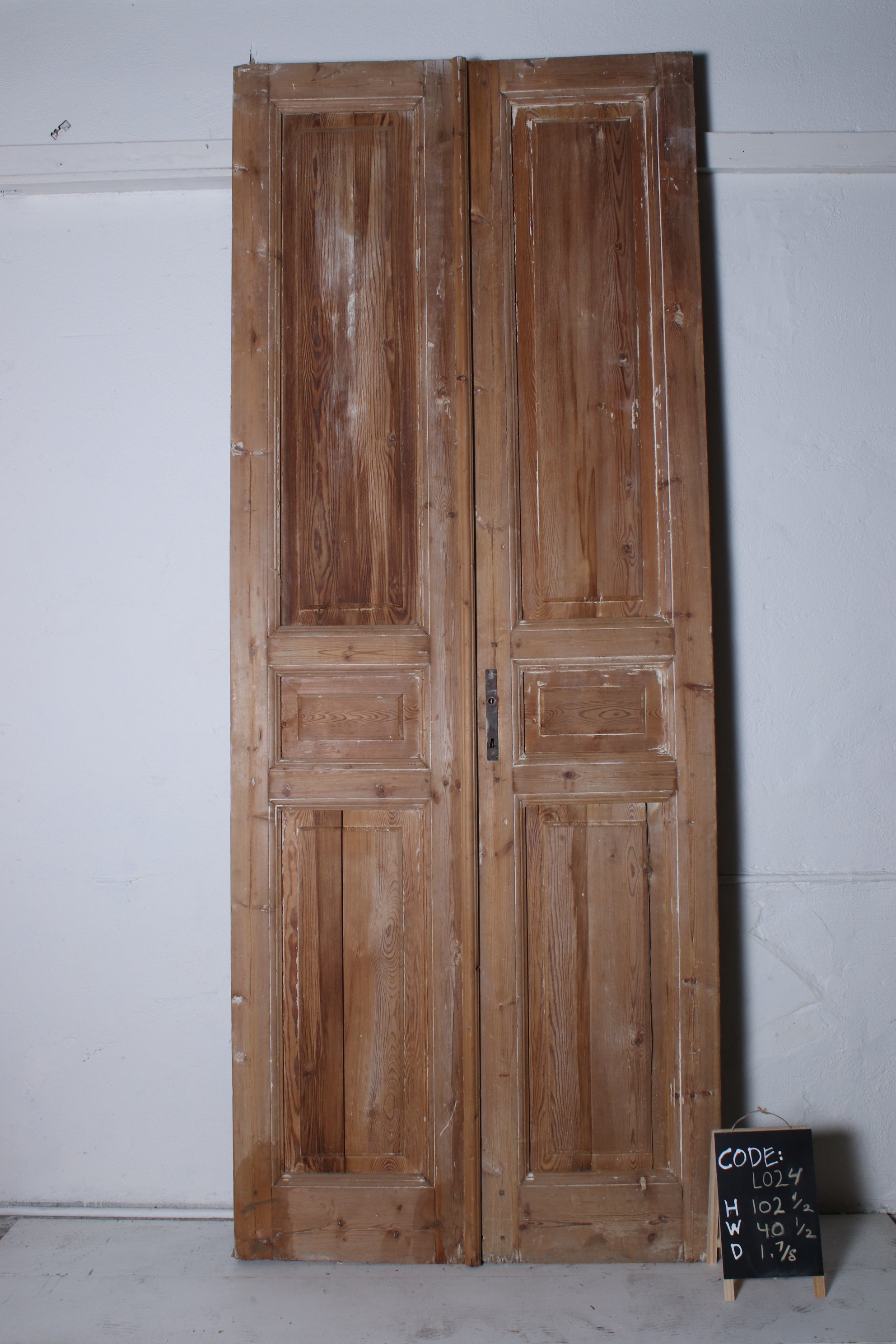 VINTAGE DBL FRENCH DOOR L024