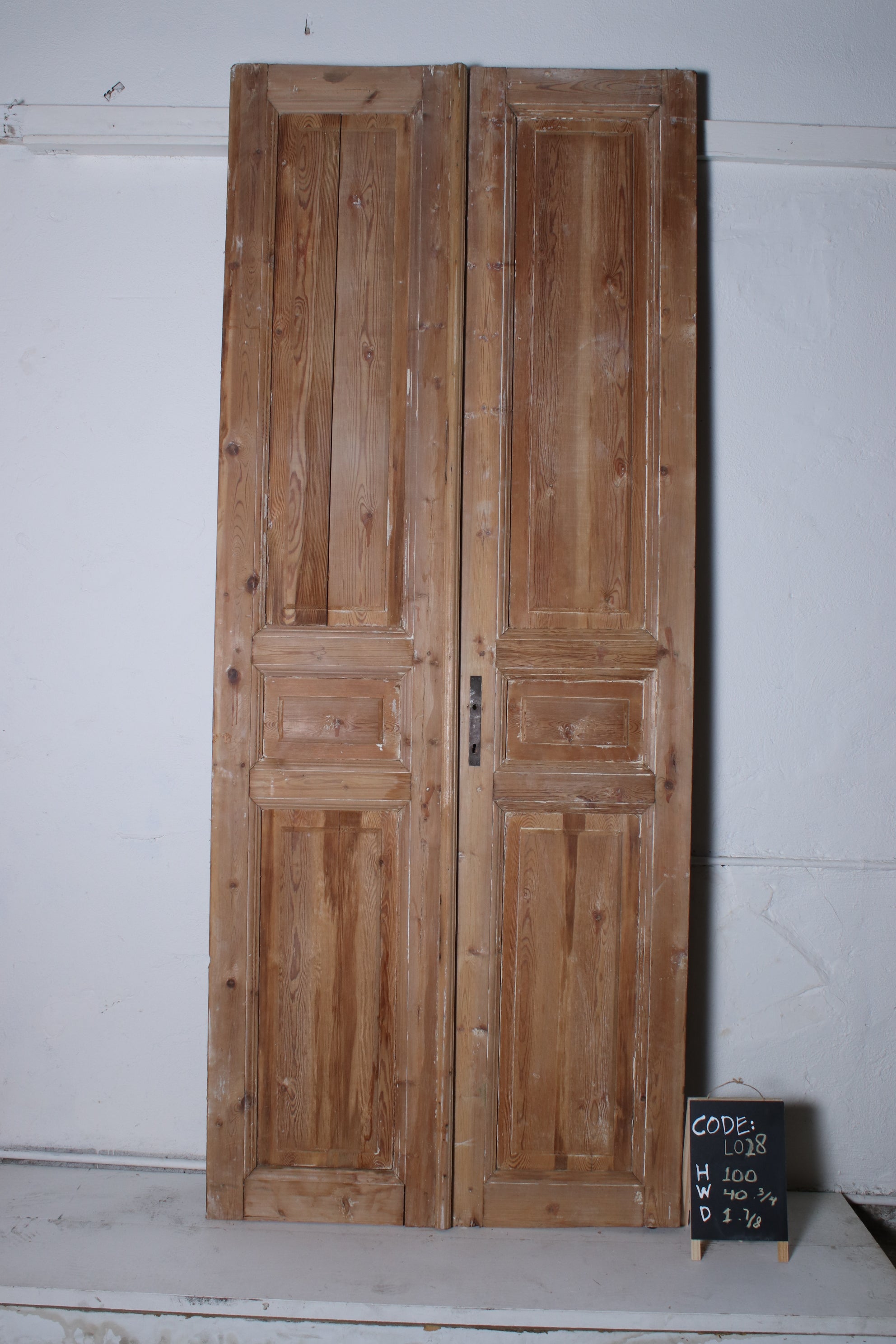 VINTAGE DBL FRENCH DOOR L028