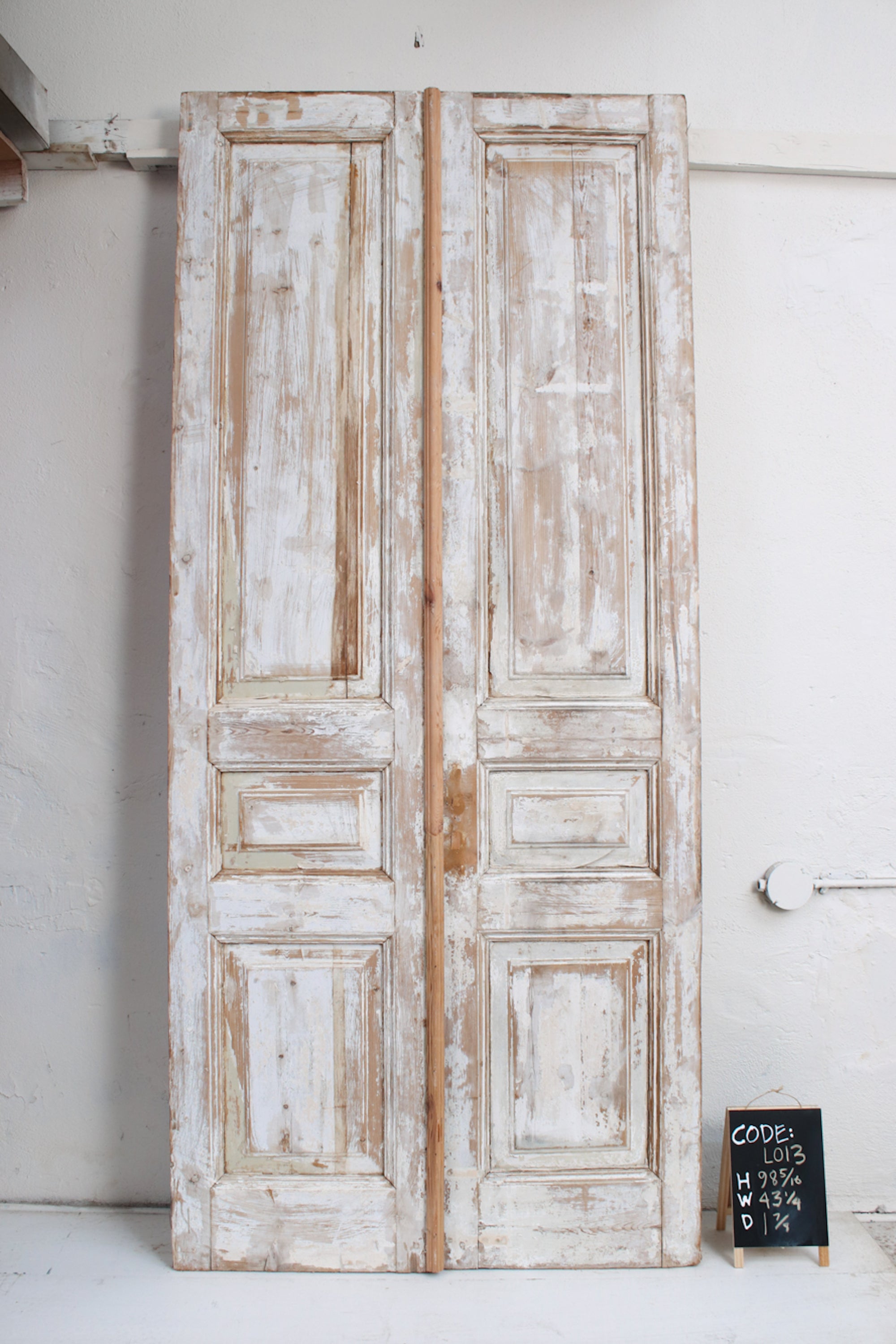 VINTAGE DBL FRENCH DOOR L013