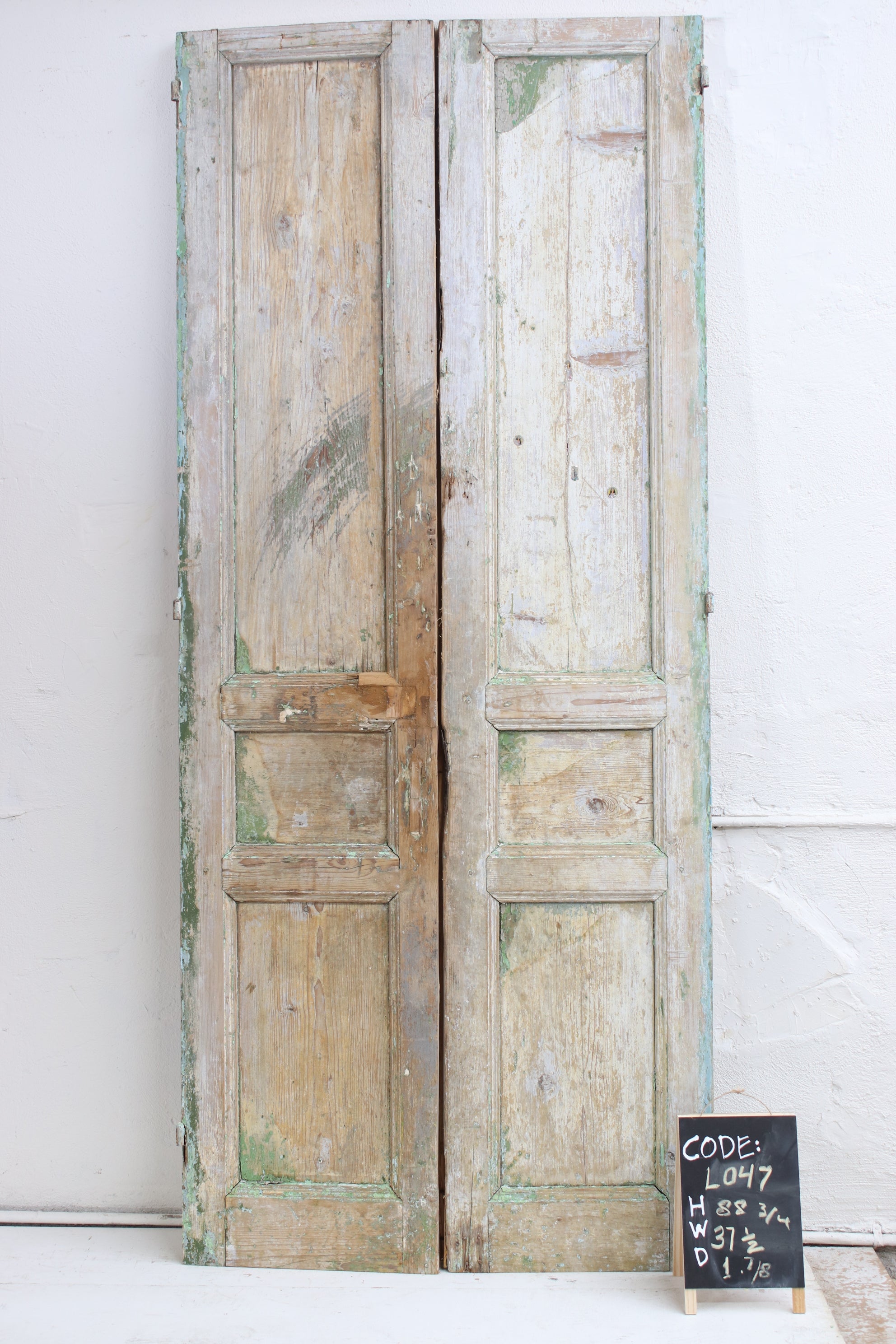 VINTAGE DBL FRENCH DOOR L047