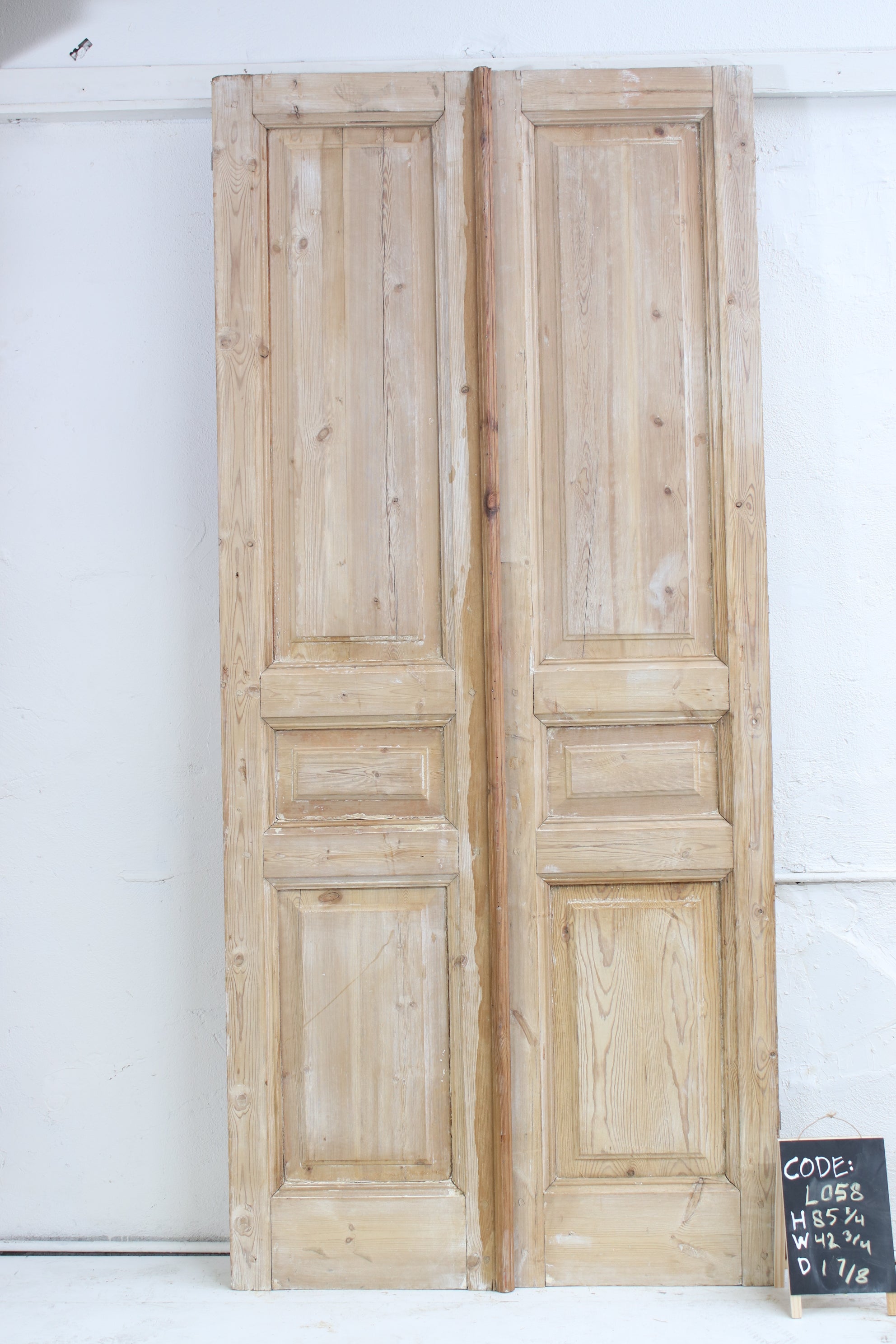 VINTAGE DBL FRENCH DOOR L058