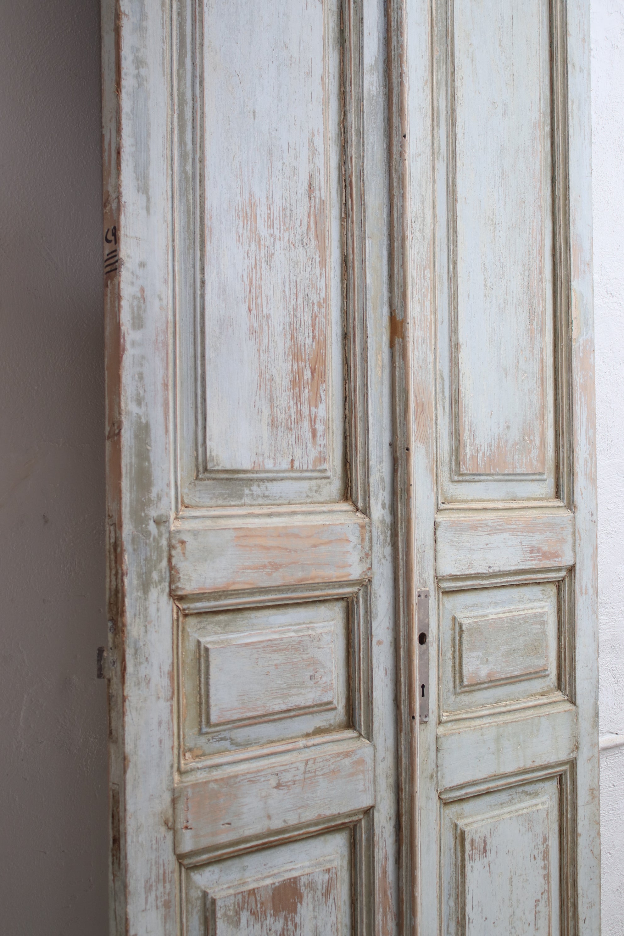 VINTAGE DBL FRENCH  DOOR L086