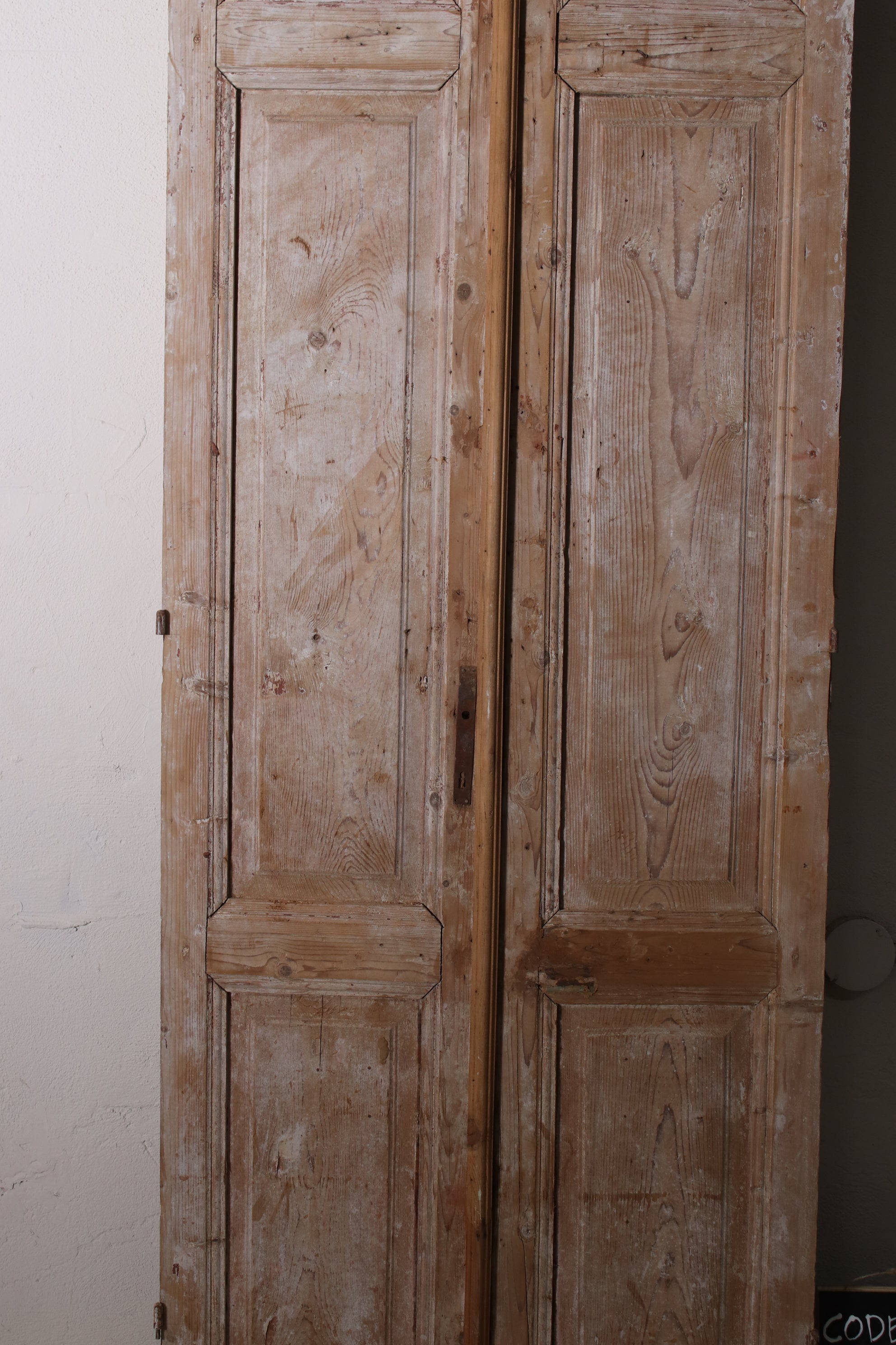 VINTAGE DBL FRENCH  DOOR L113