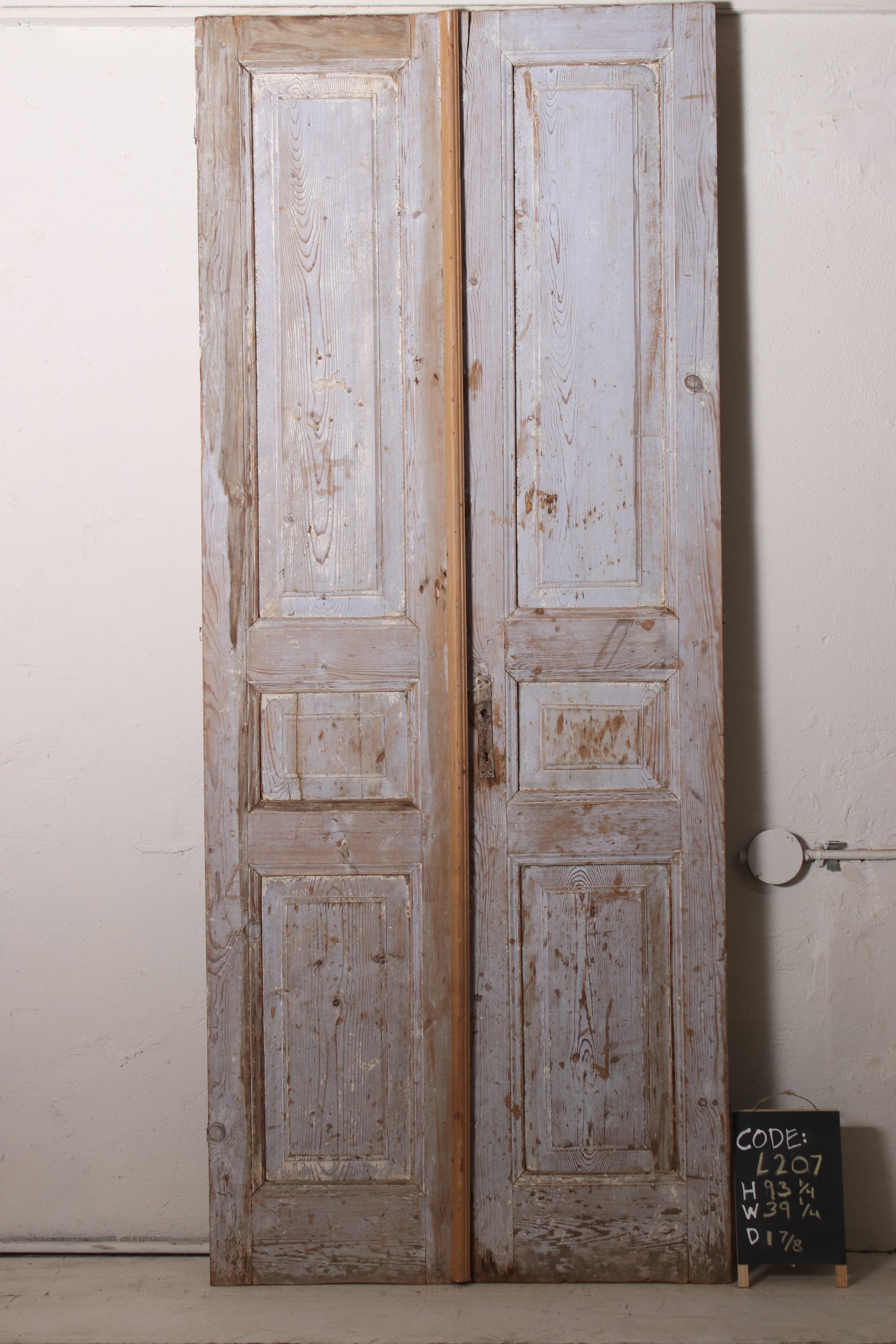 VINTAGE DBL FRENCH  DOOR L207
