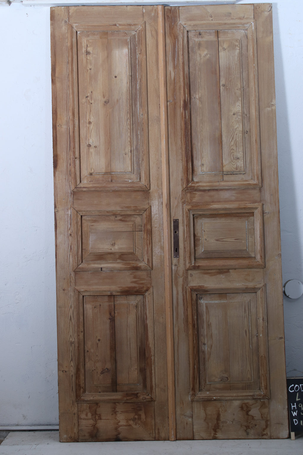 Vintage Double French Doors (Solid Wood) - L199