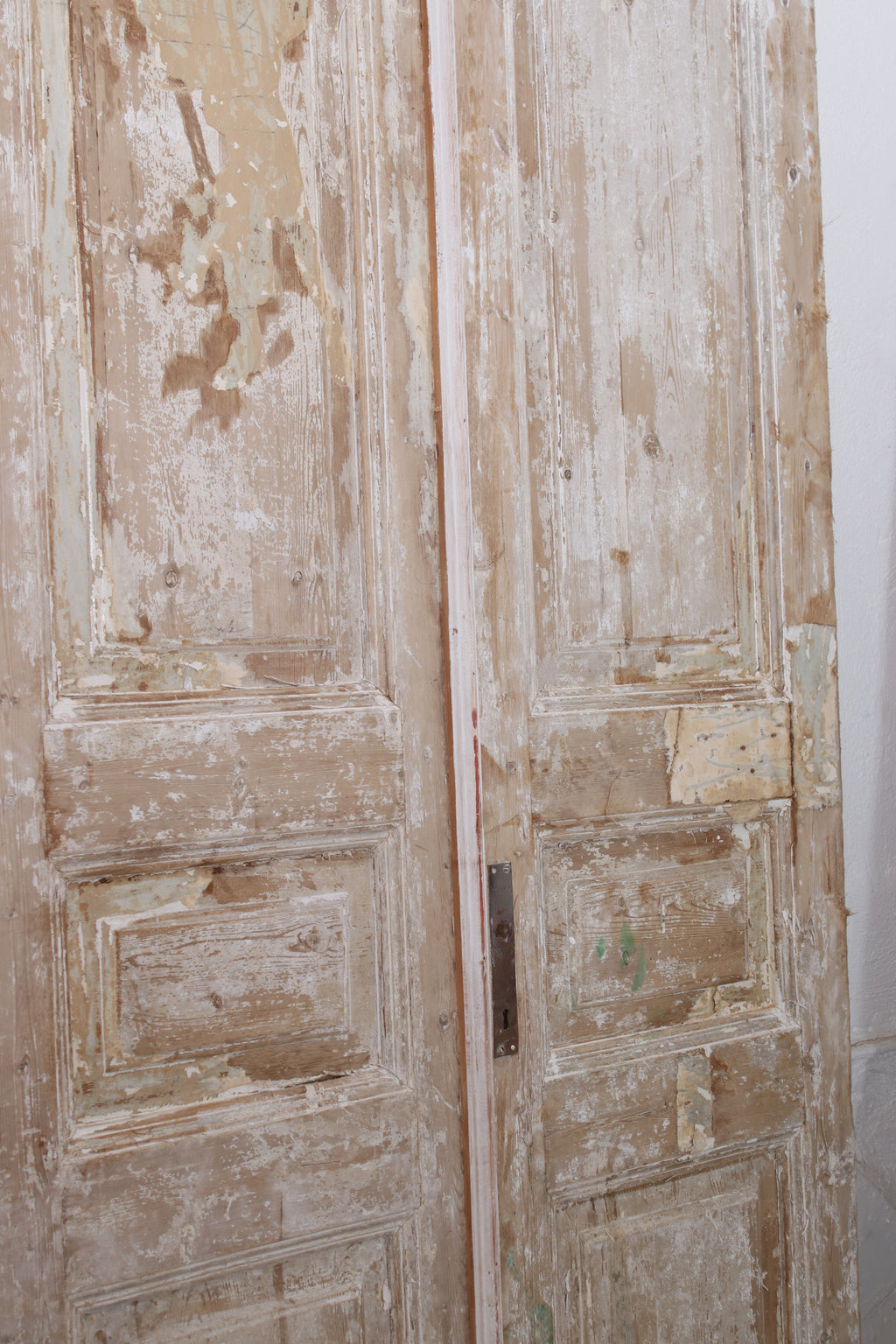 Vintage Double French Doors (Solid Wood) - L192