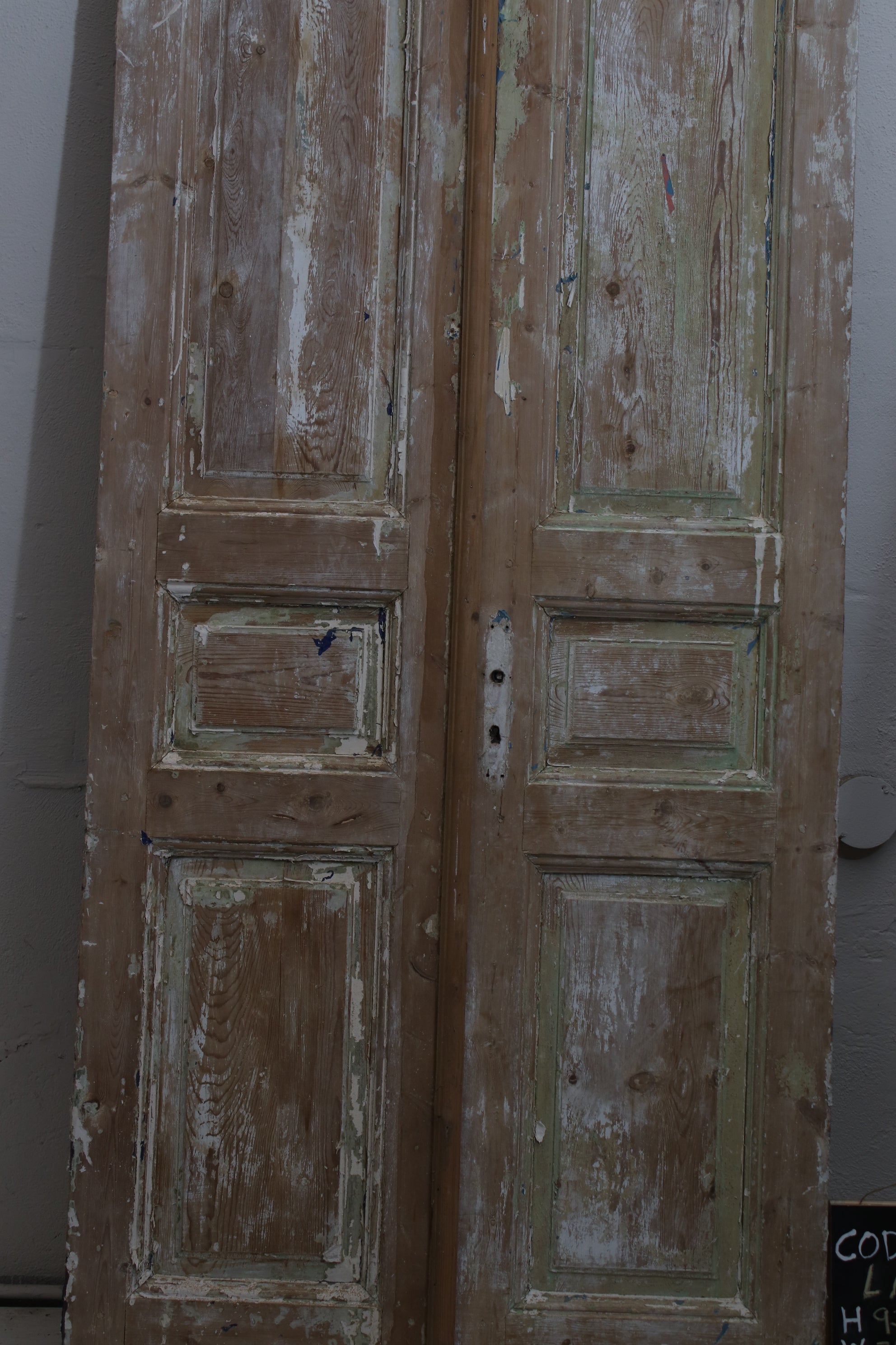 VINTAGE DBL FRENCH DOOR L184