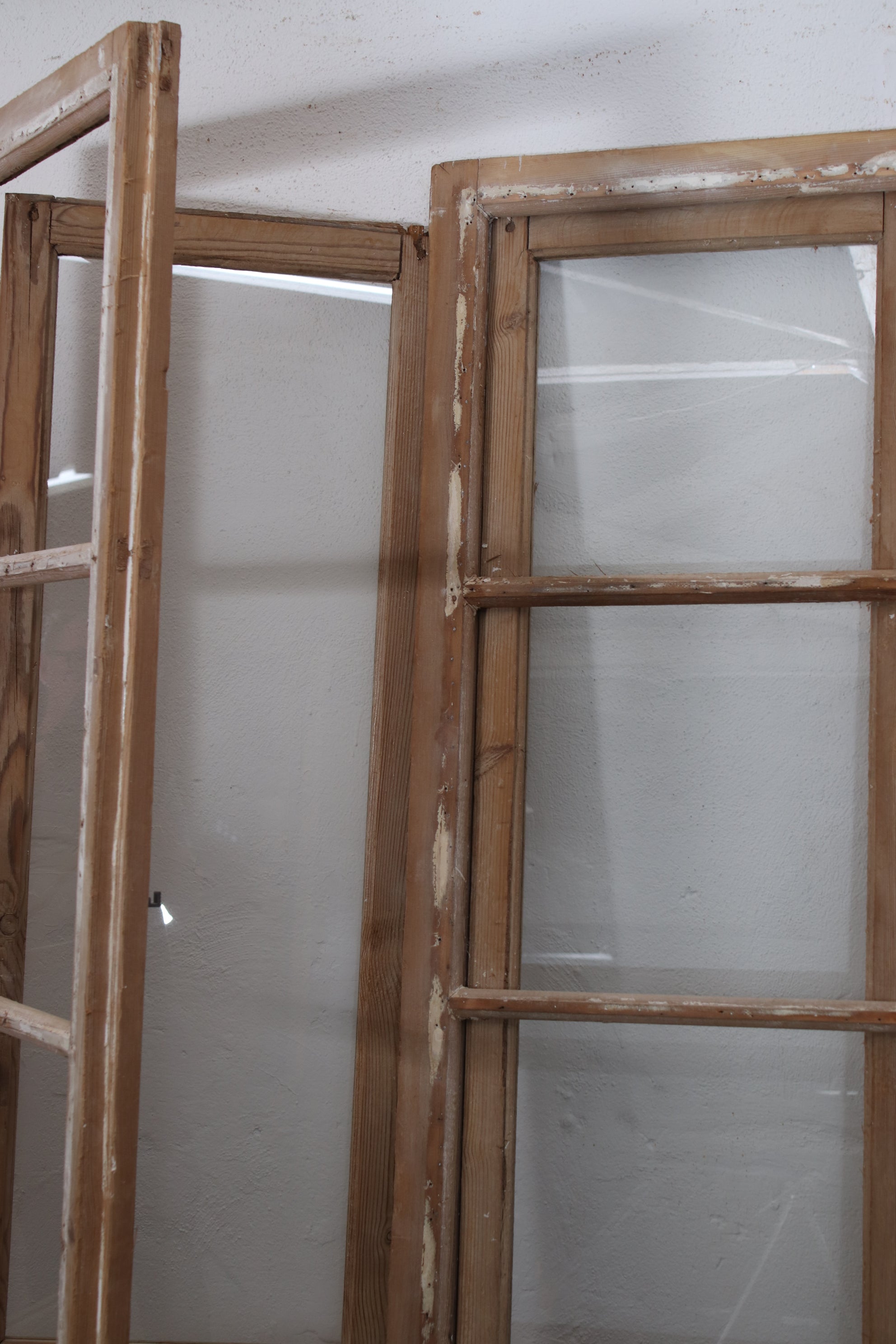 VINTAGE DBL FRENCH  GLASS DOOR L177