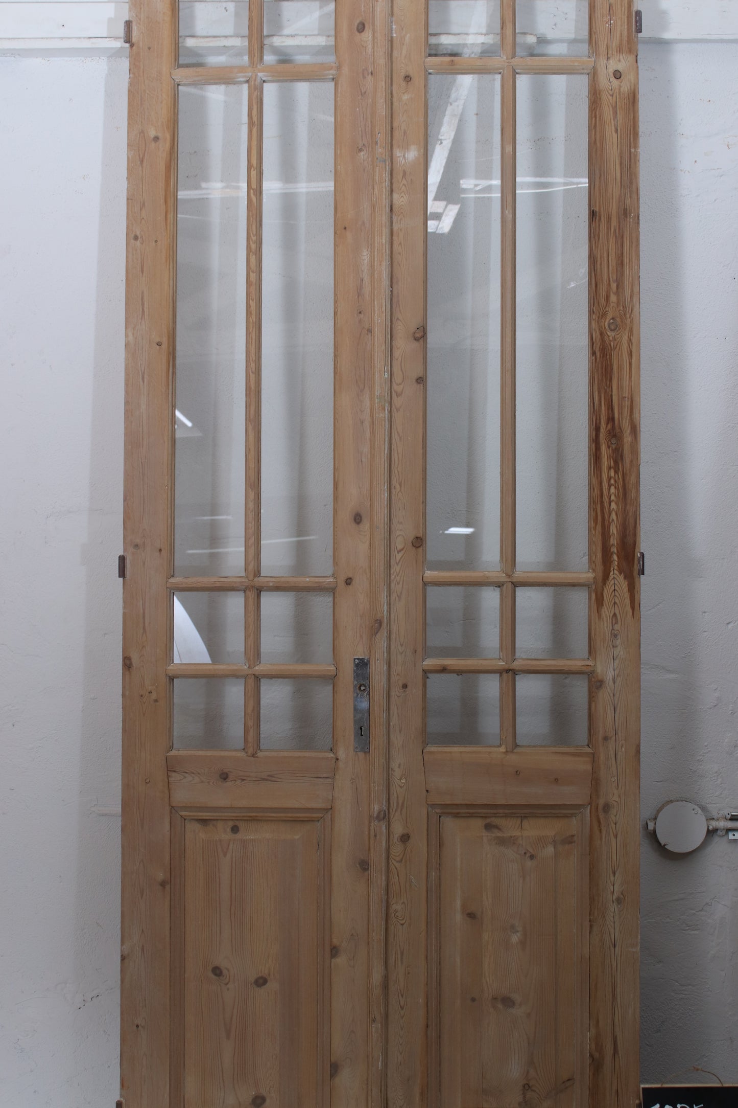 VINTAGE DBL FRENCH  GLASS DOOR L170