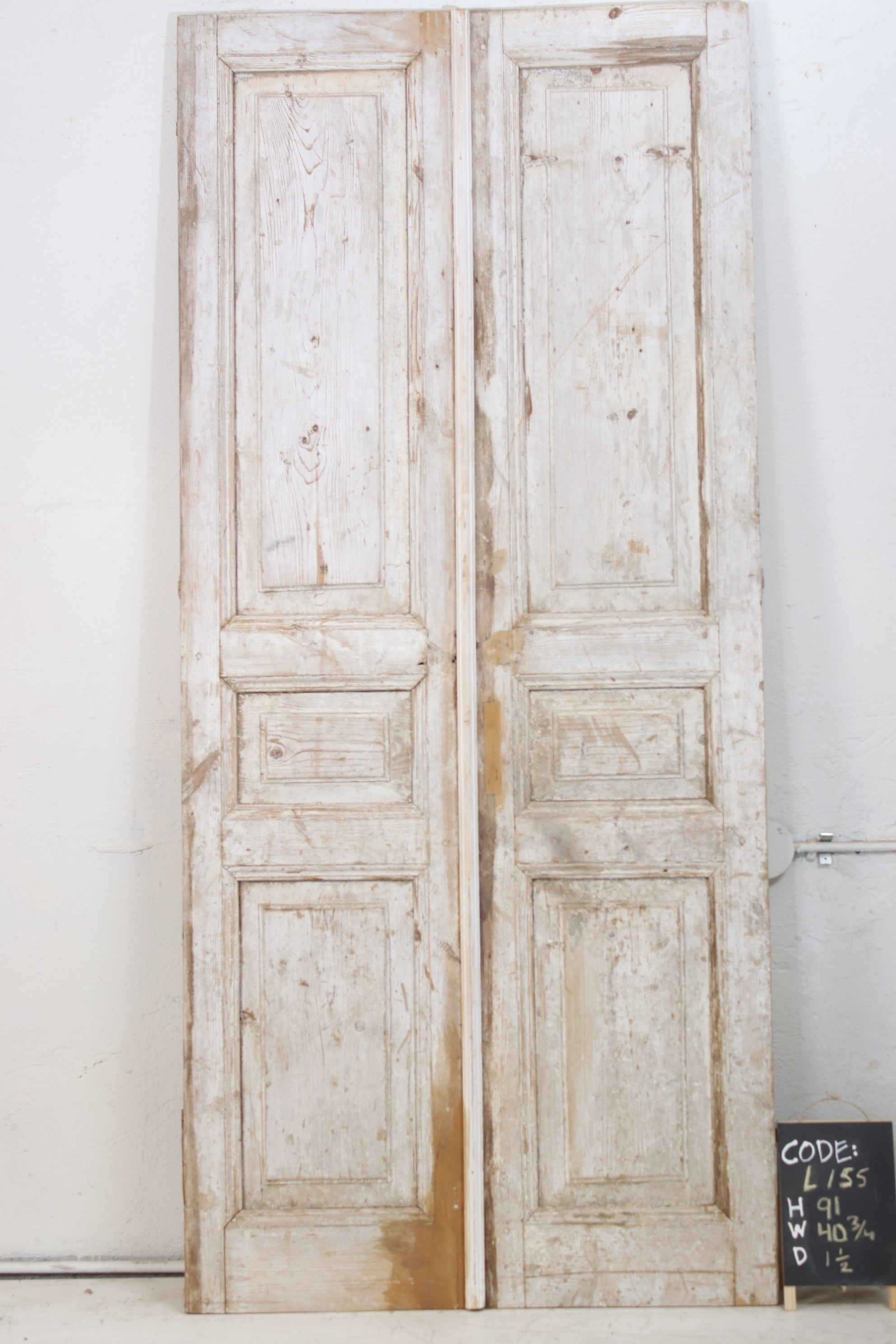 VINTAGE DBL FRENCH DOOR L155