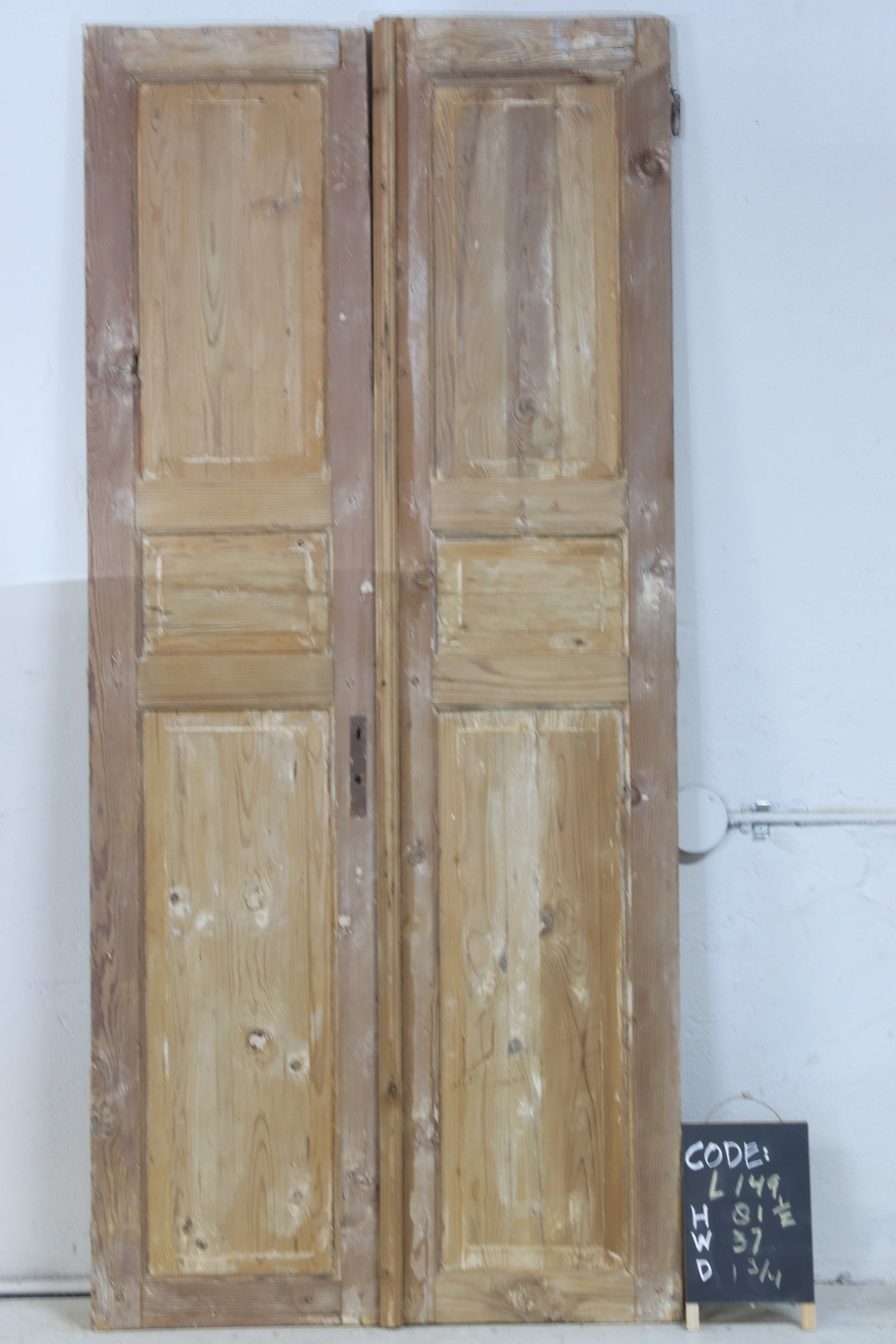 VINTAGE DBL FRENCH DOOR L149
