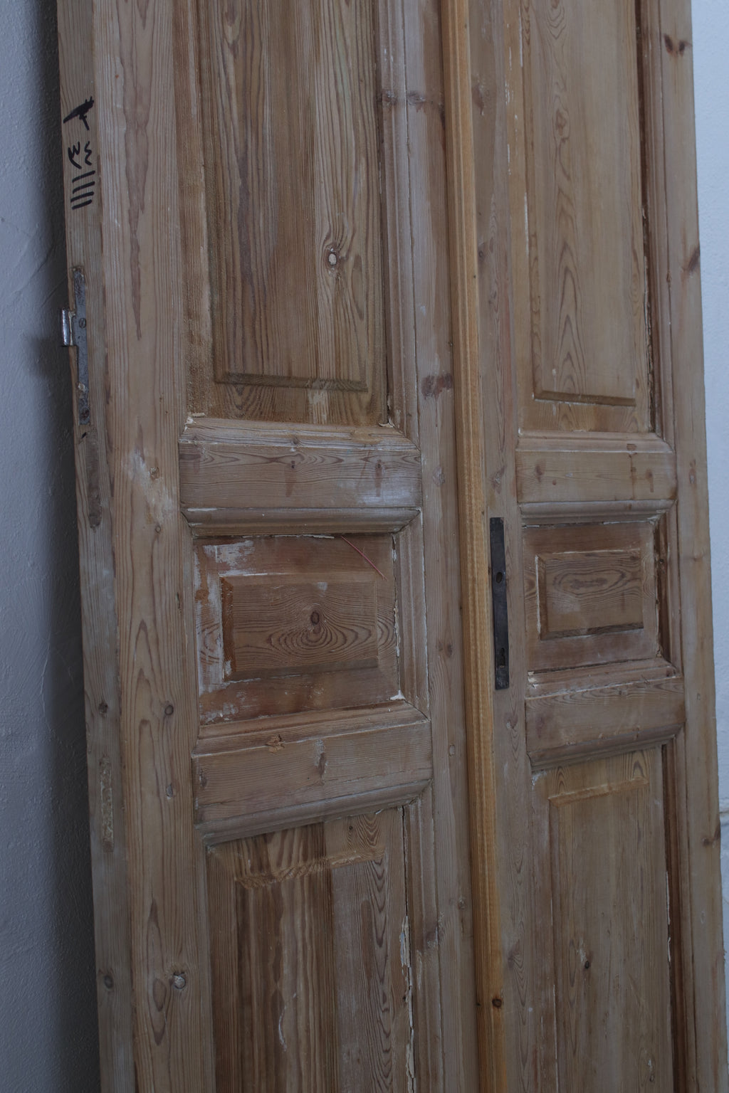 Vintage Double French Doors (Solid Wood) - L256