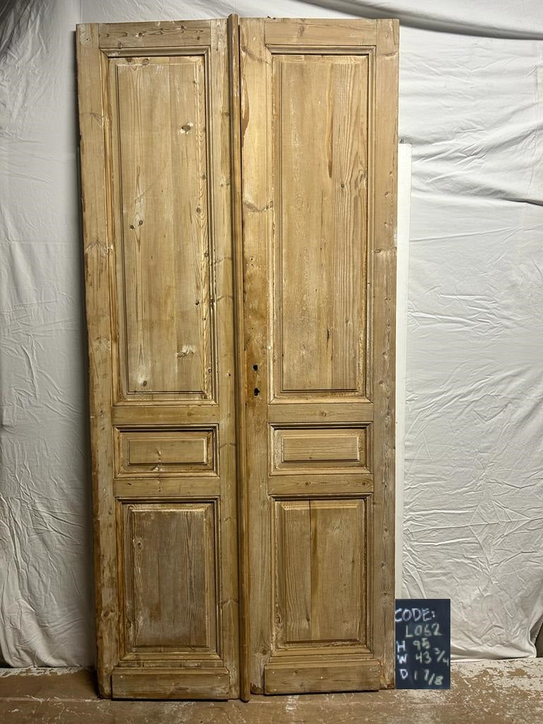 VINTAGE DBL FRENCH DOOR L062