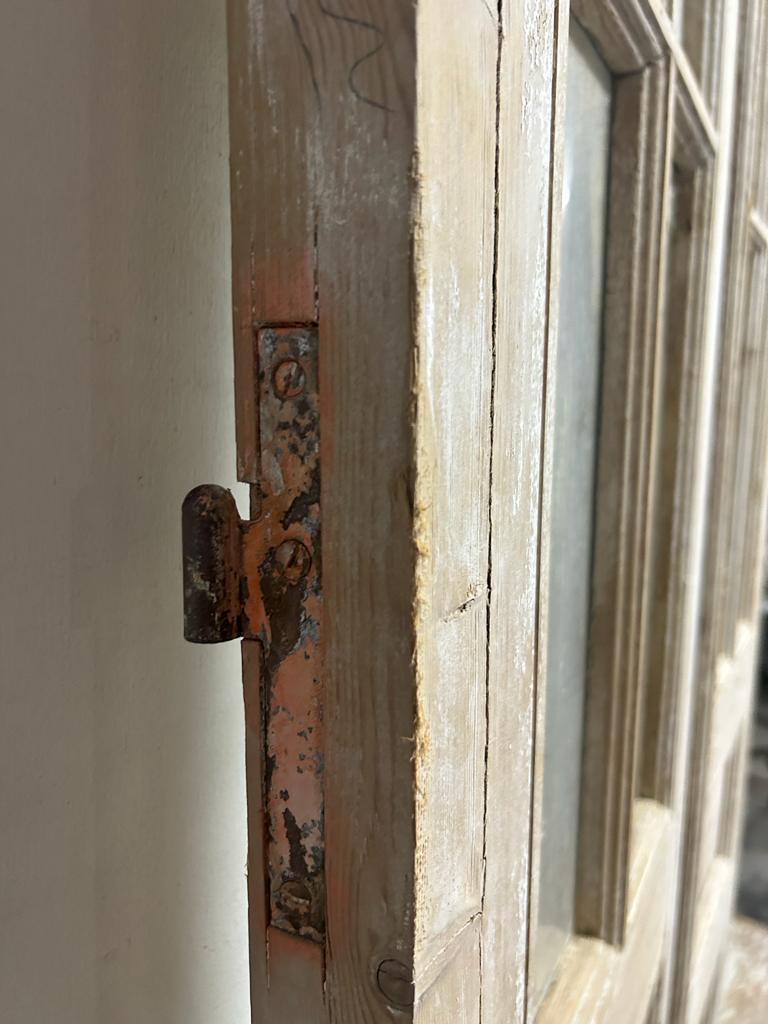 VINTAGE DBL FRENCH  GLASS DOOR L077