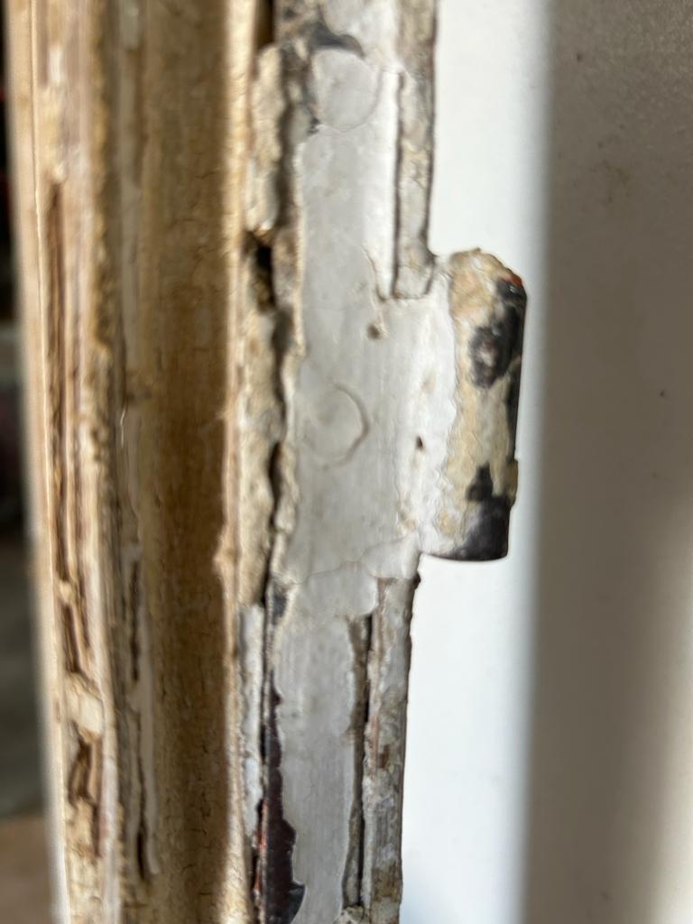 VINTAGE DBL FRENCH  GLASS DOOR L145