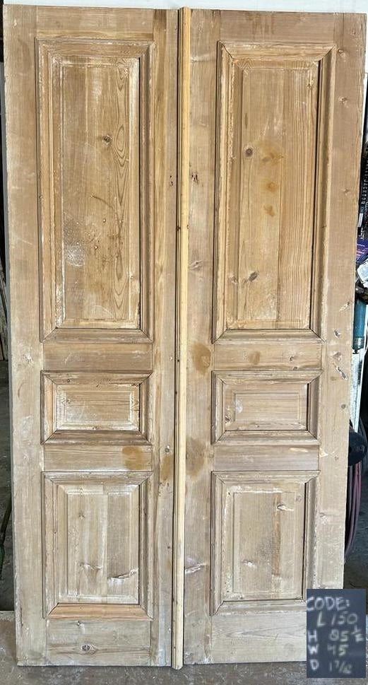 VINTAGE DBL FRENCH DOOR L150