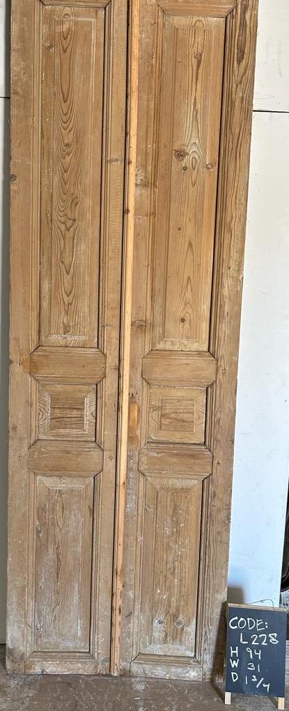 VINTAGE DBL FRENCH  DOOR L228