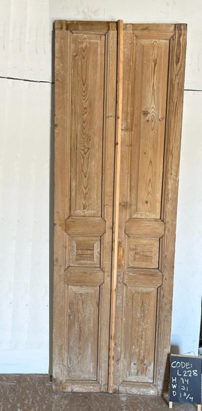 VINTAGE DBL FRENCH  DOOR L228