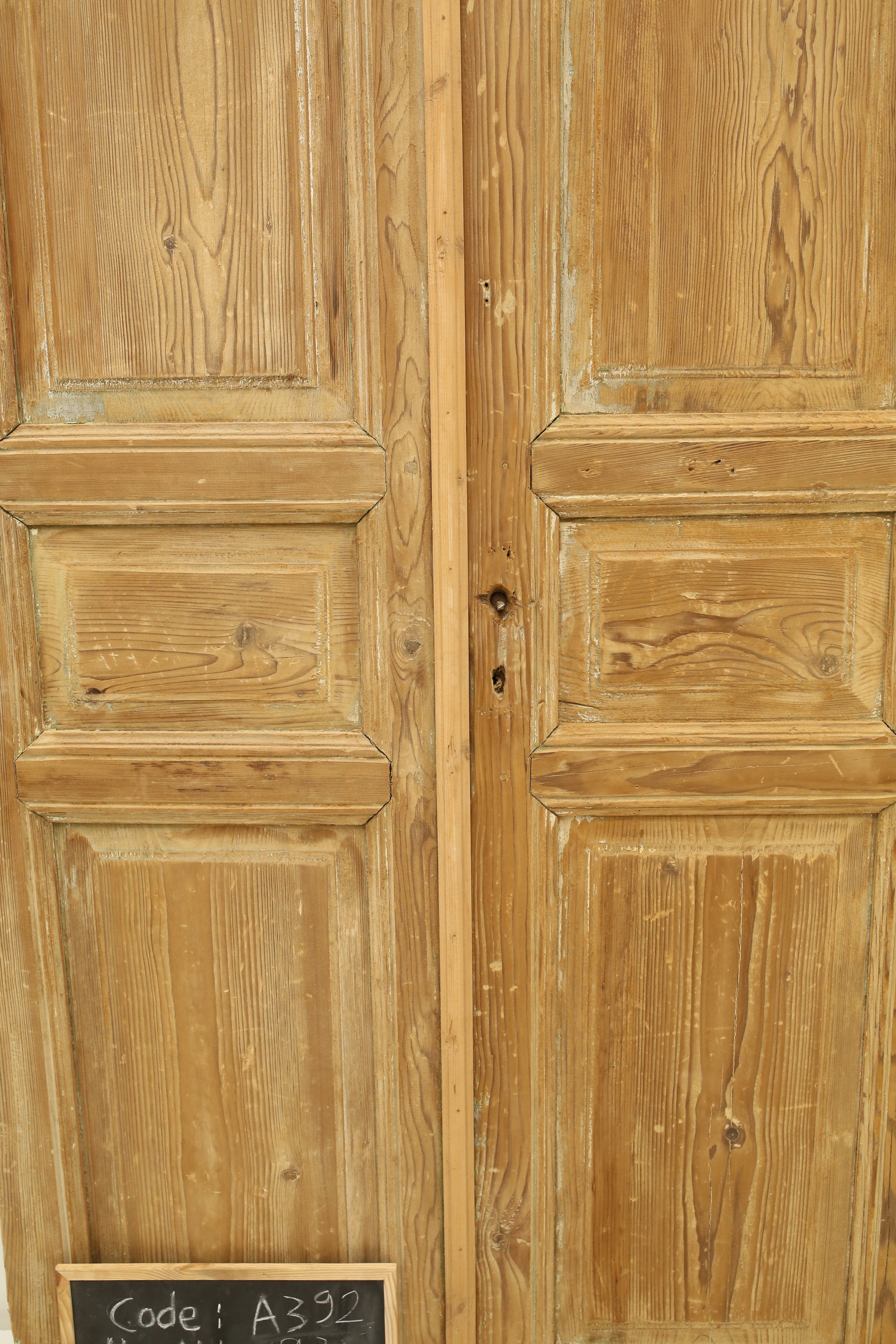 VINTAGE DBL FRENCH DOOR A393