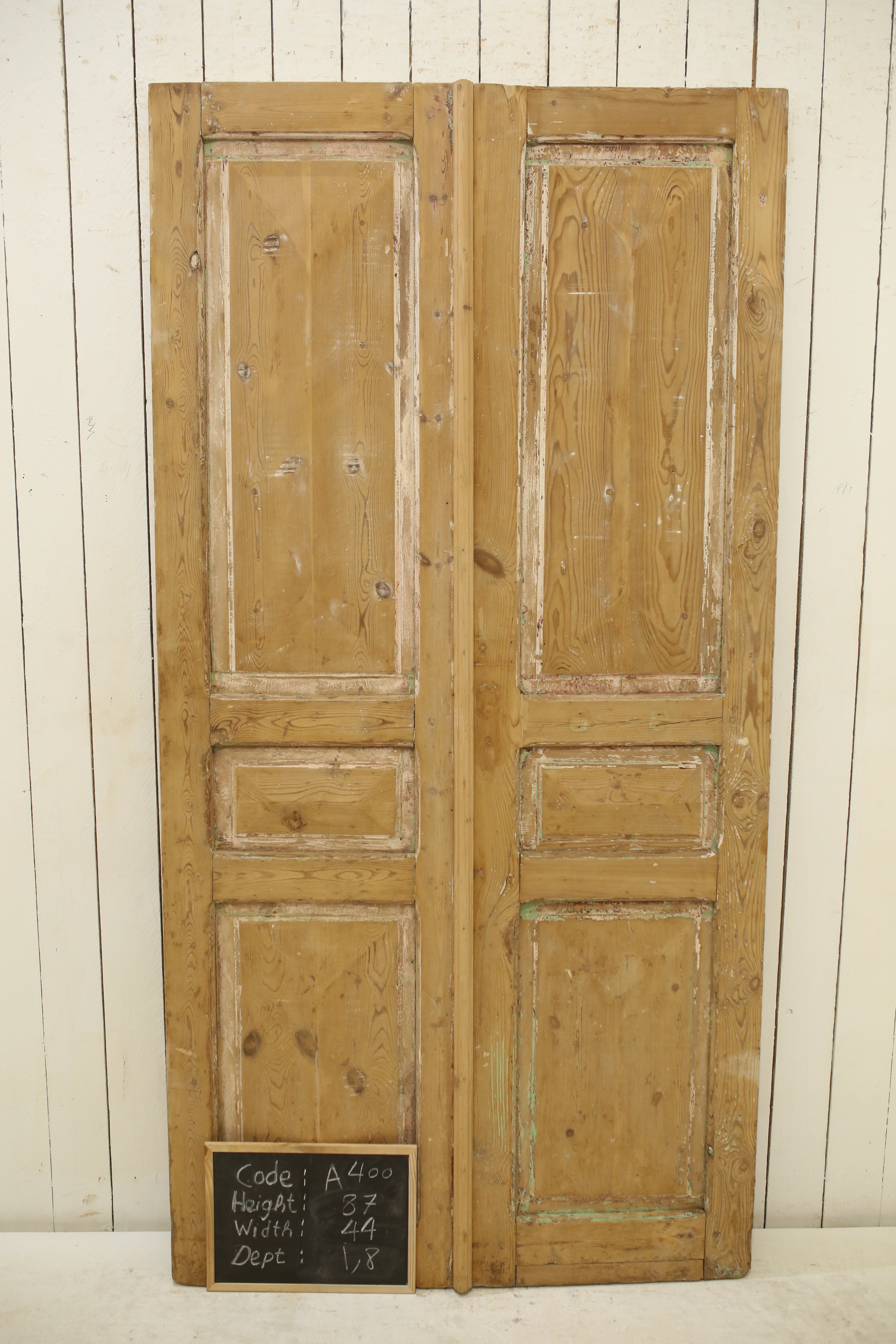 VINTAGE DBL FRENCH DOOR A400