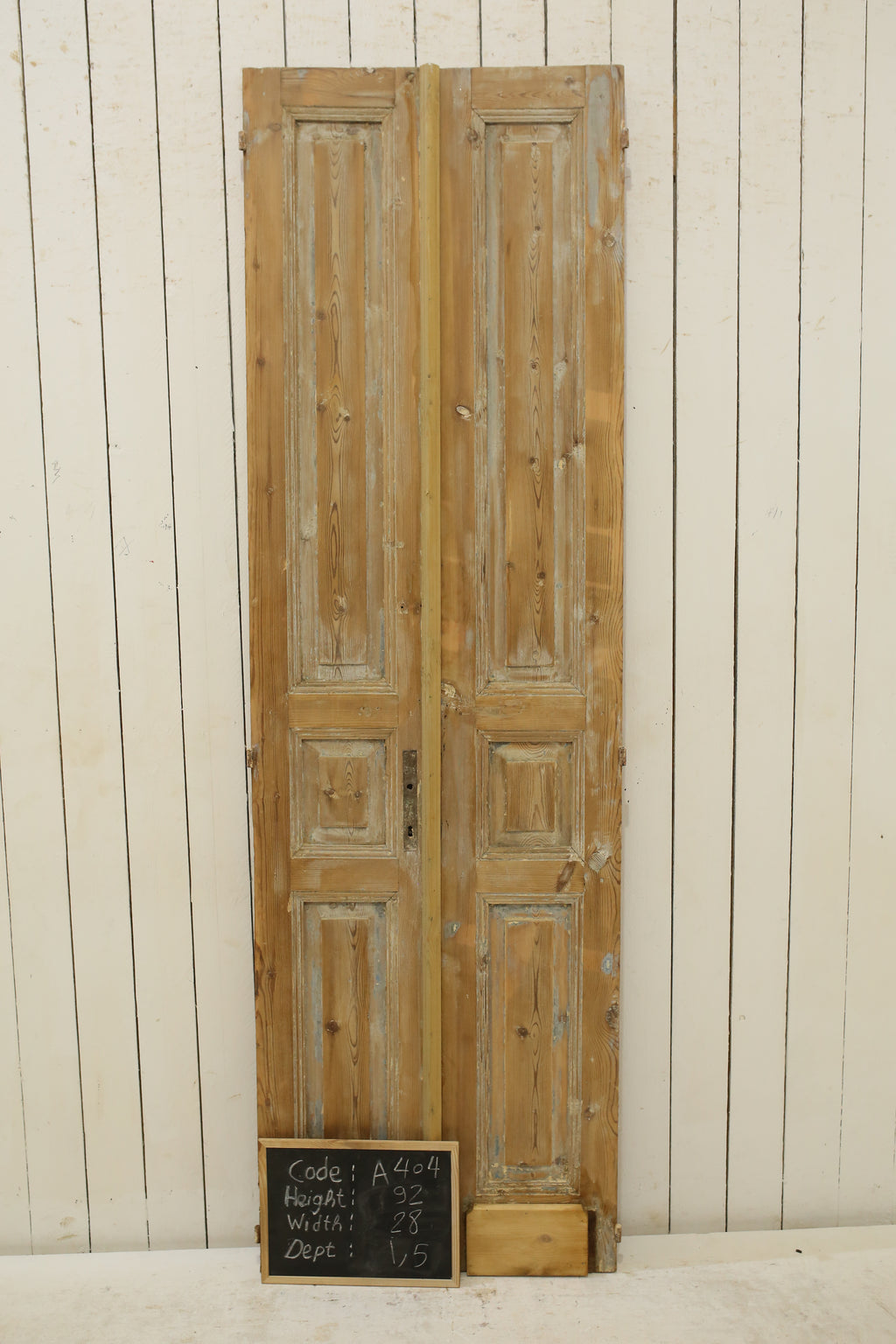 Vintage Double French Doors (Solid Wood) - A404