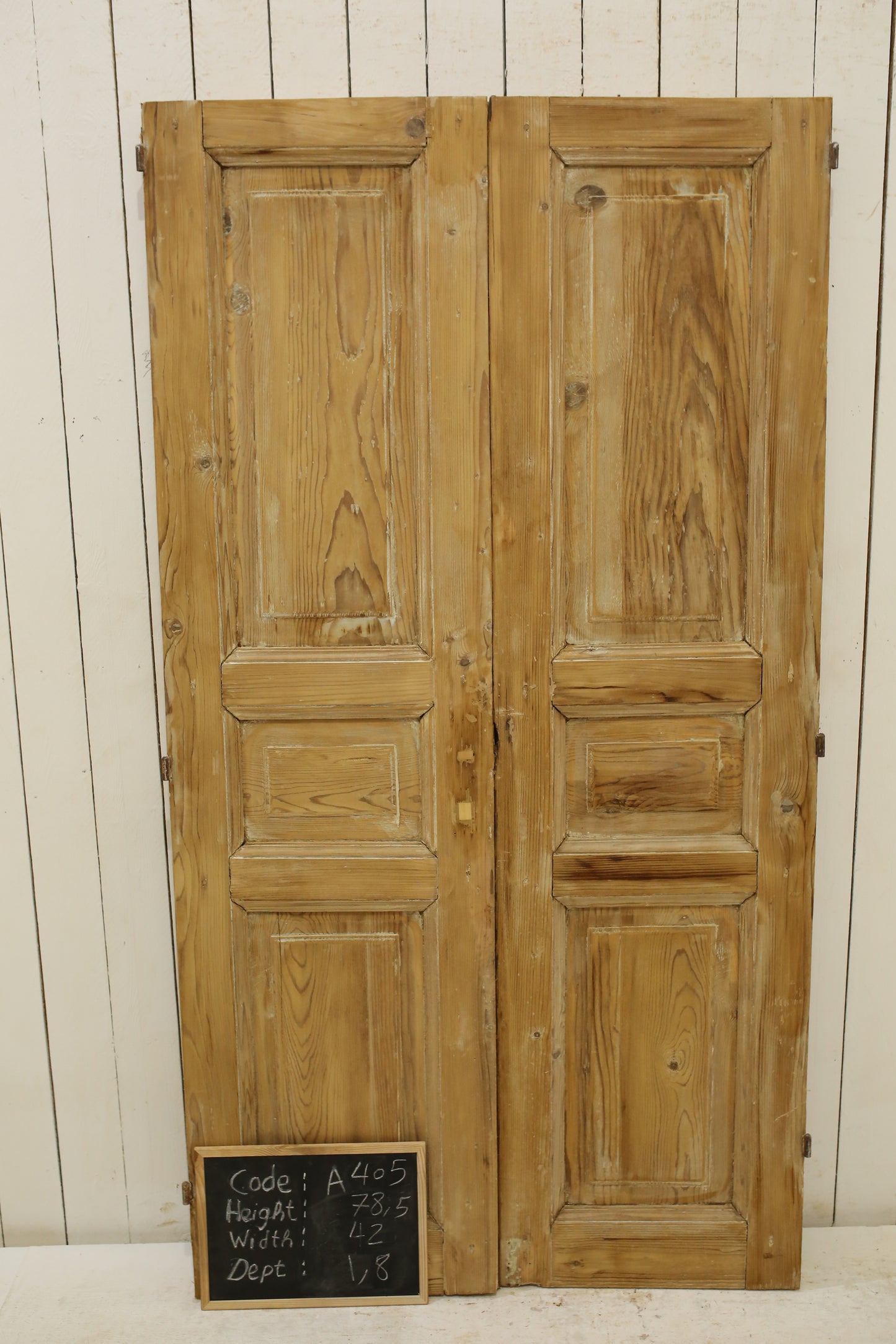 VINTAGE DBL FRENCH DOOR A405