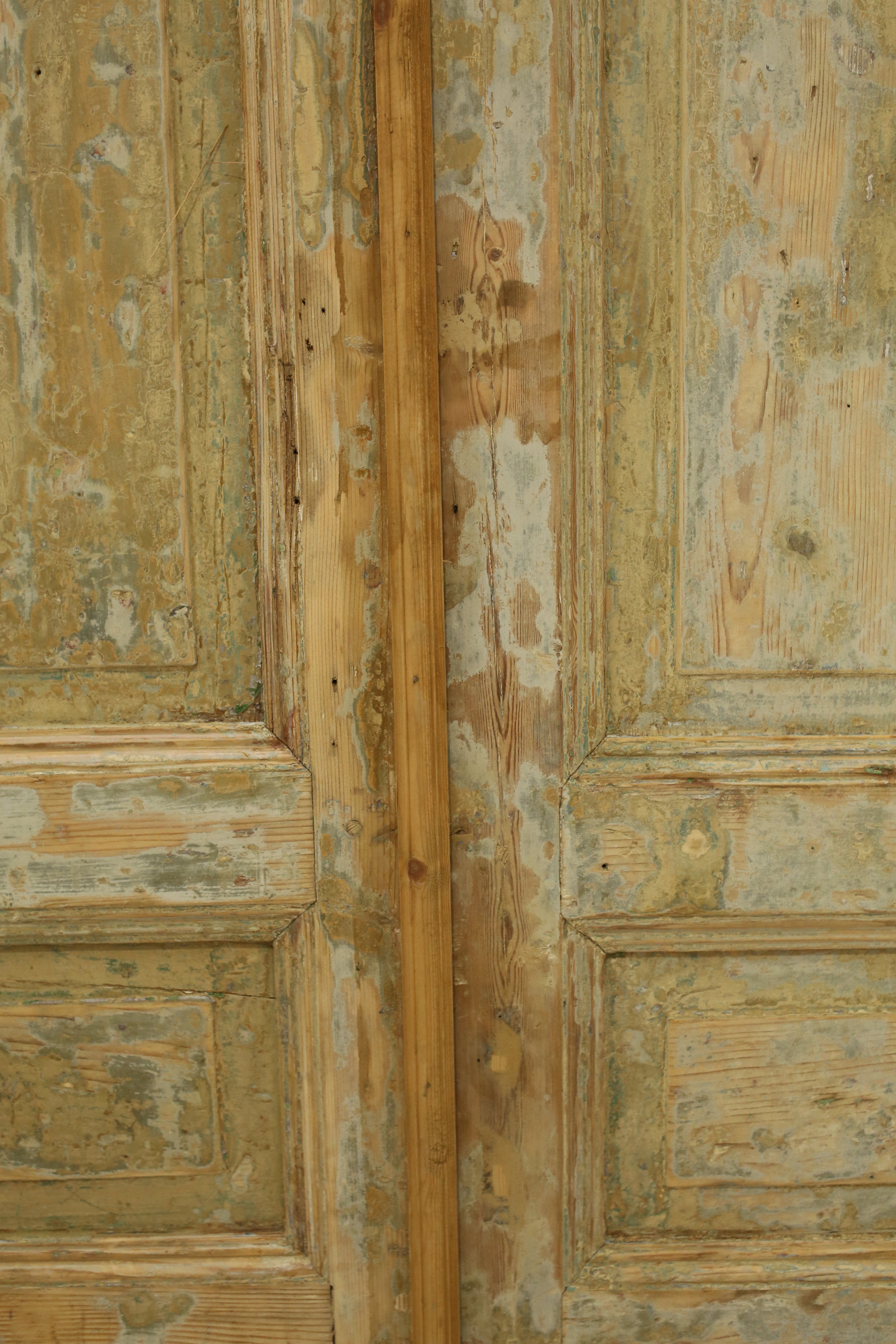 VINTAGE DBL FRENCH DOOR A413