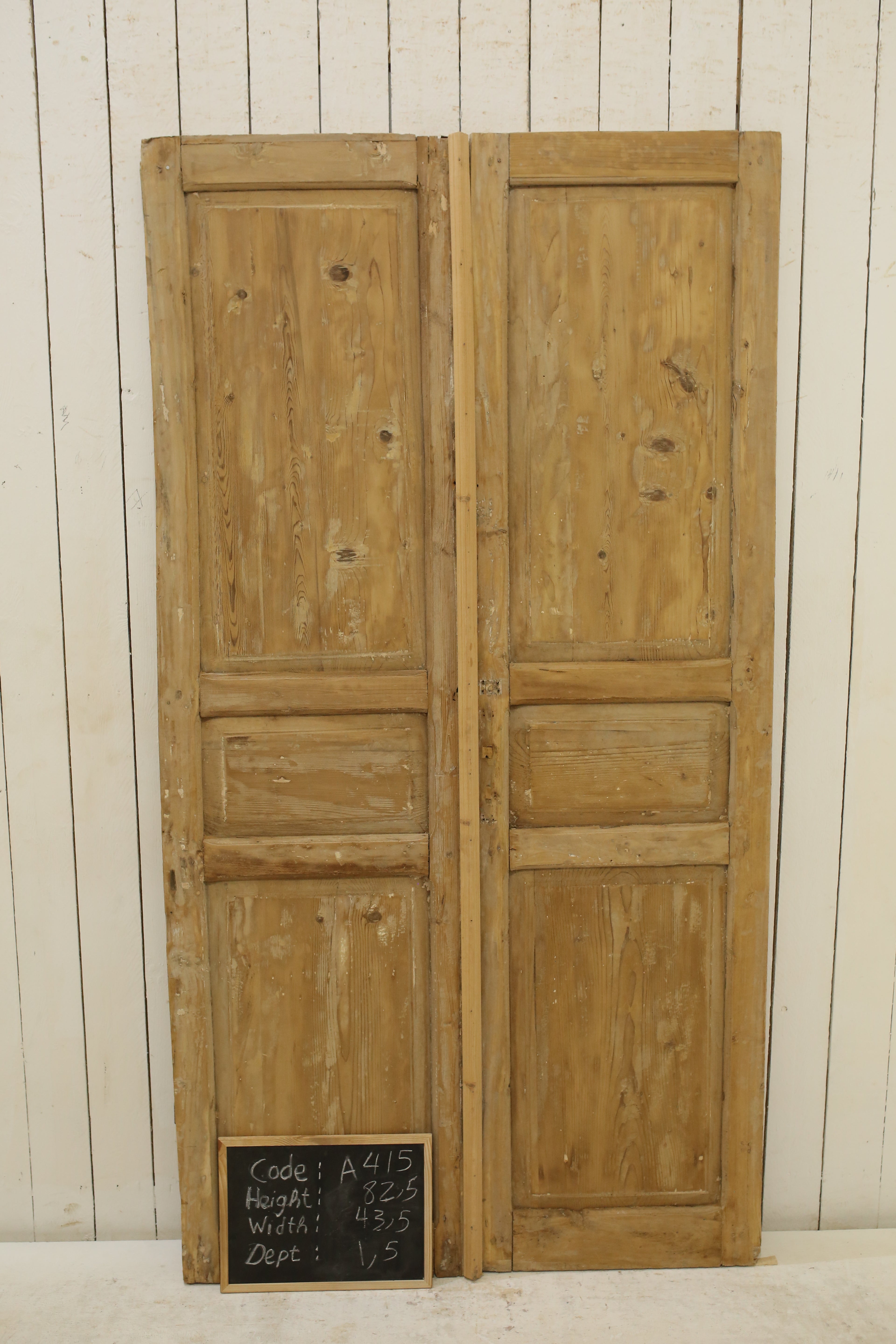 VINTAGE DBL FRENCH DOOR A415