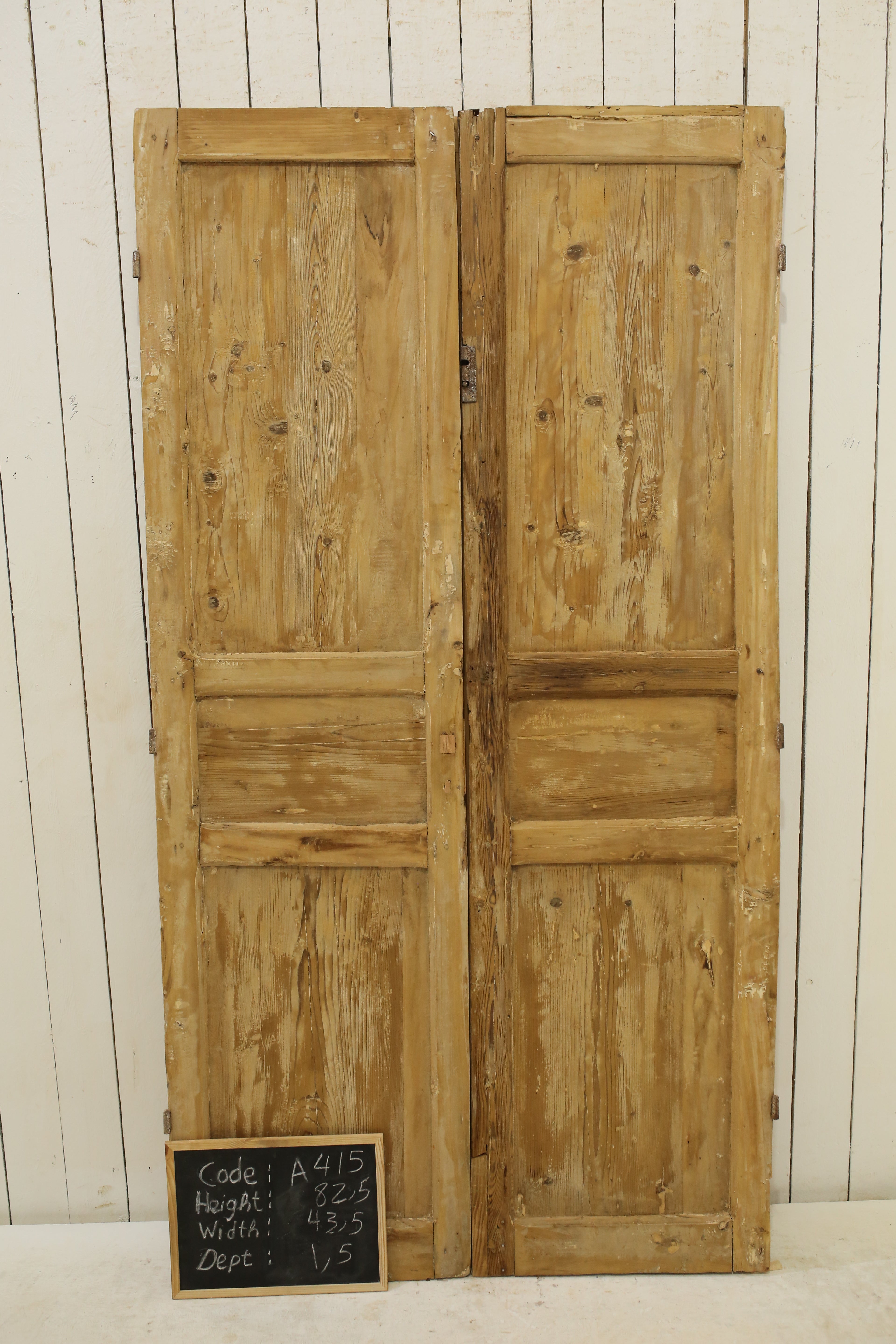 VINTAGE DBL FRENCH DOOR A415
