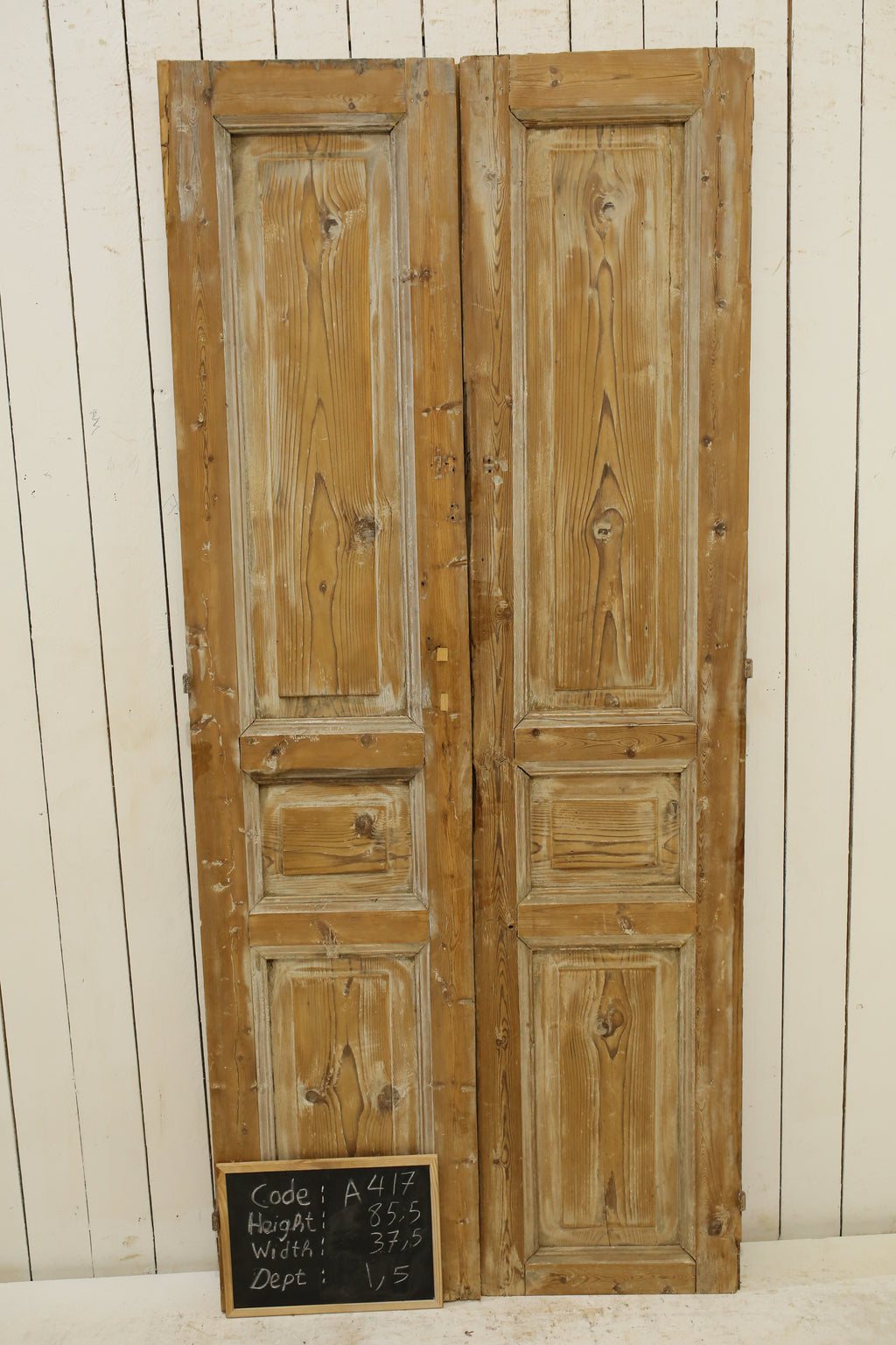 Vintage Double French Doors (Solid Wood) - A417