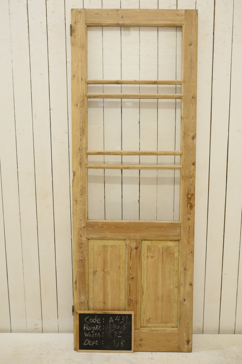Vintage French Door (with Glass) - A431