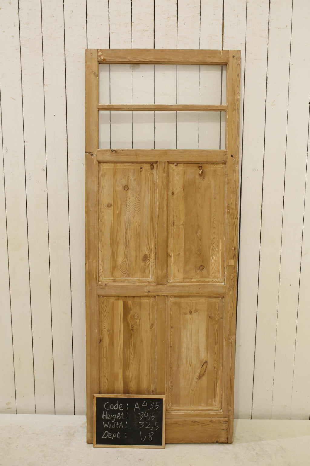 Vintage French Door (with Glass) - A435