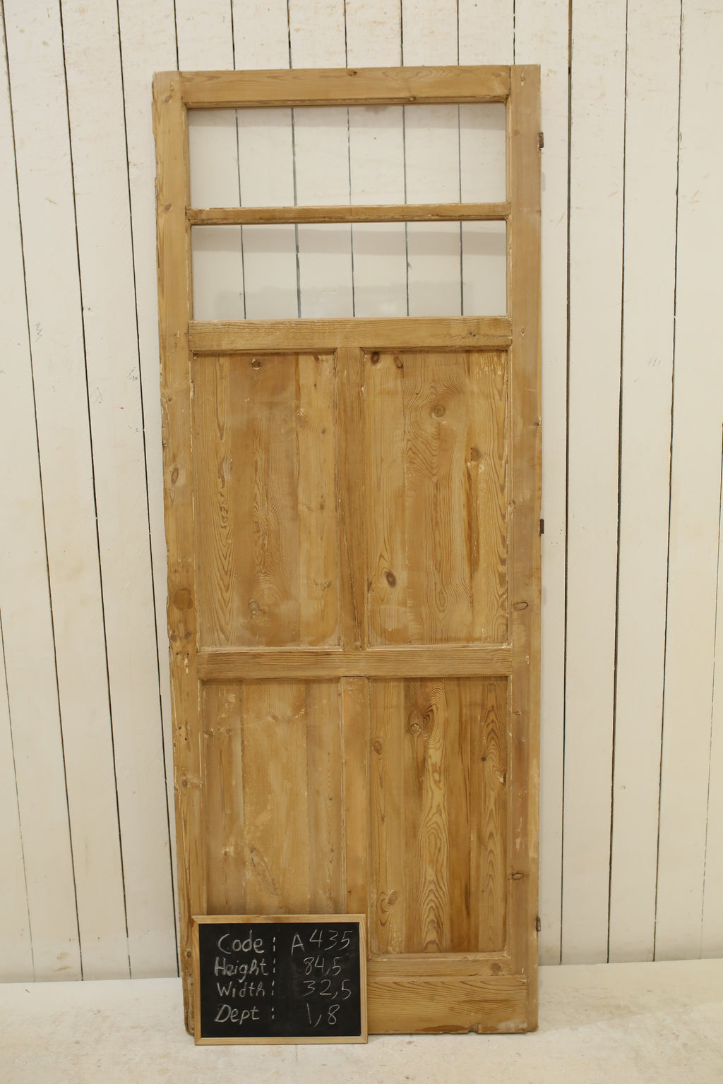 Vintage French Door (with Glass) - A435