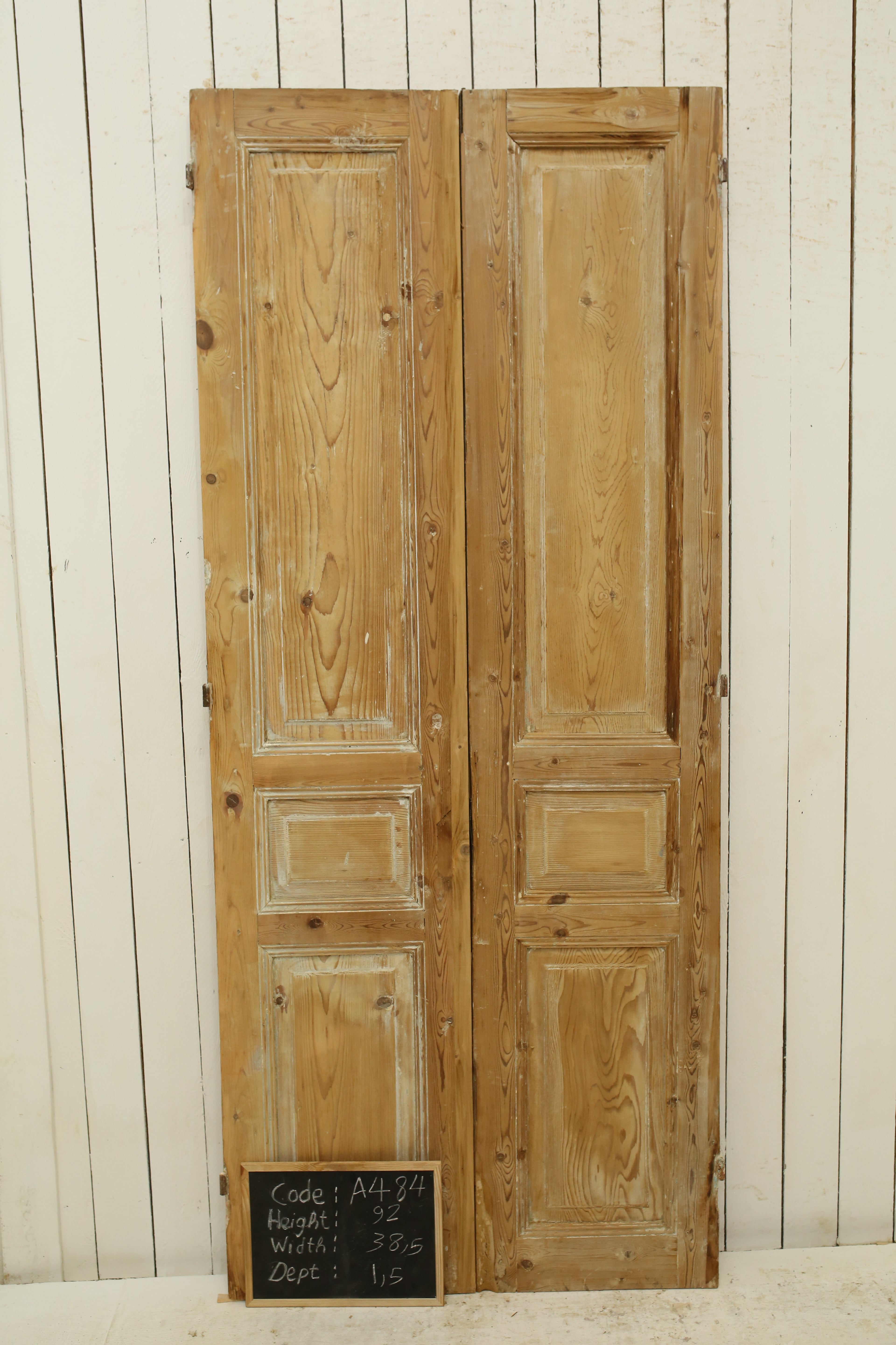 VINTAGE DBL FRENCH DOOR A484
