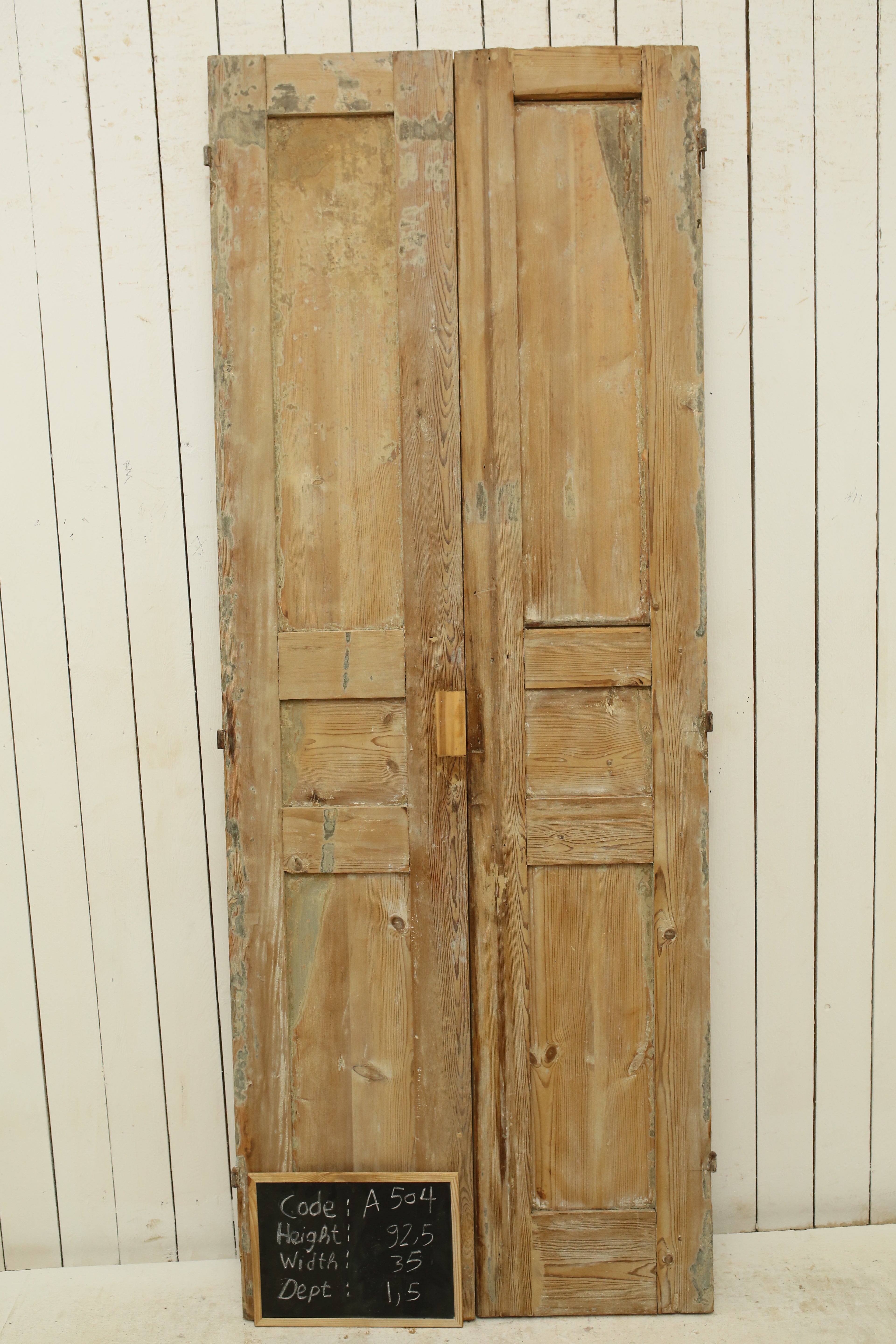 VINTAGE DBL FRENCH DOOR A504