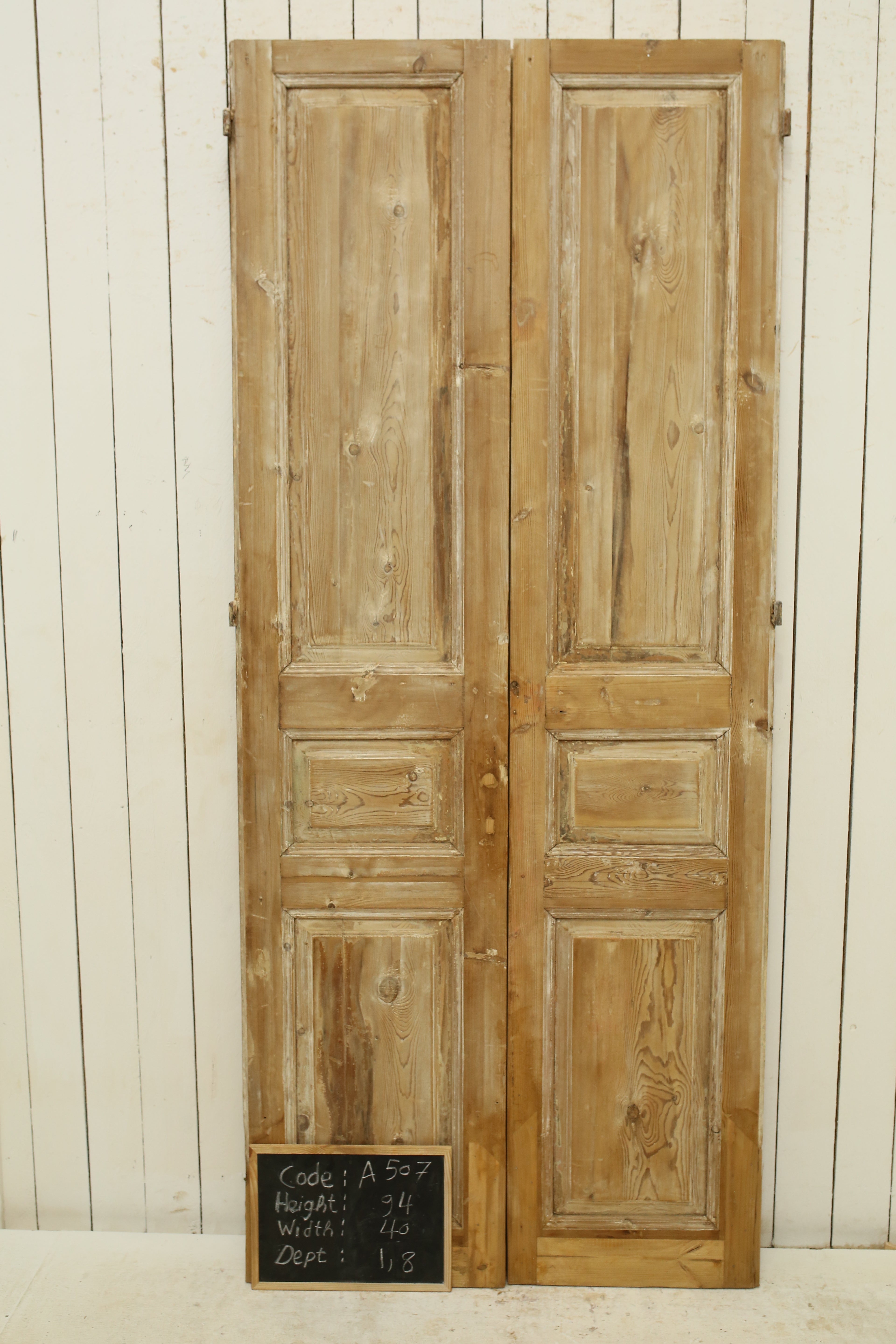 VINTAGE DBL FRENCH DOOR A507