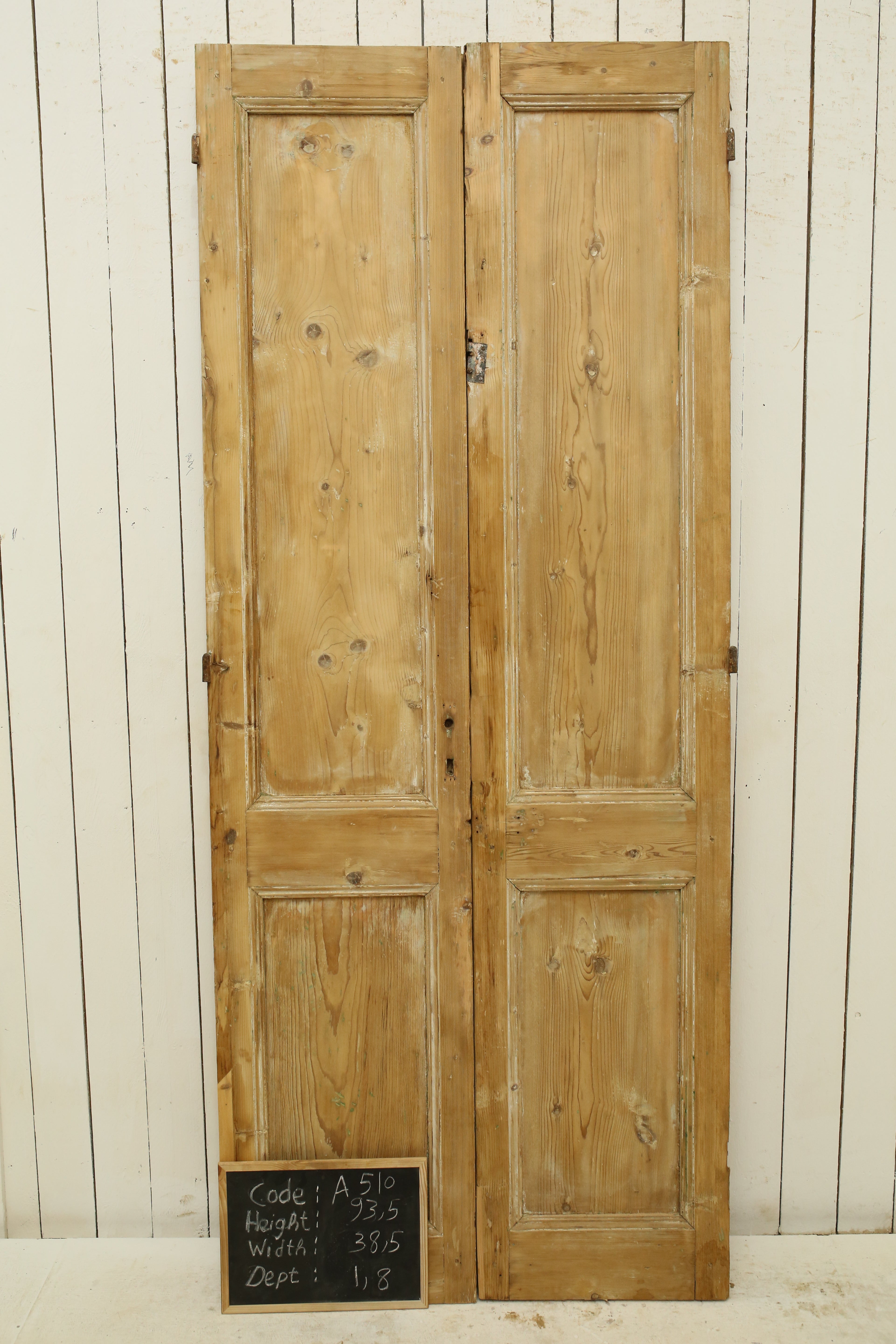 VINTAGE DBL FRENCH DOOR A510