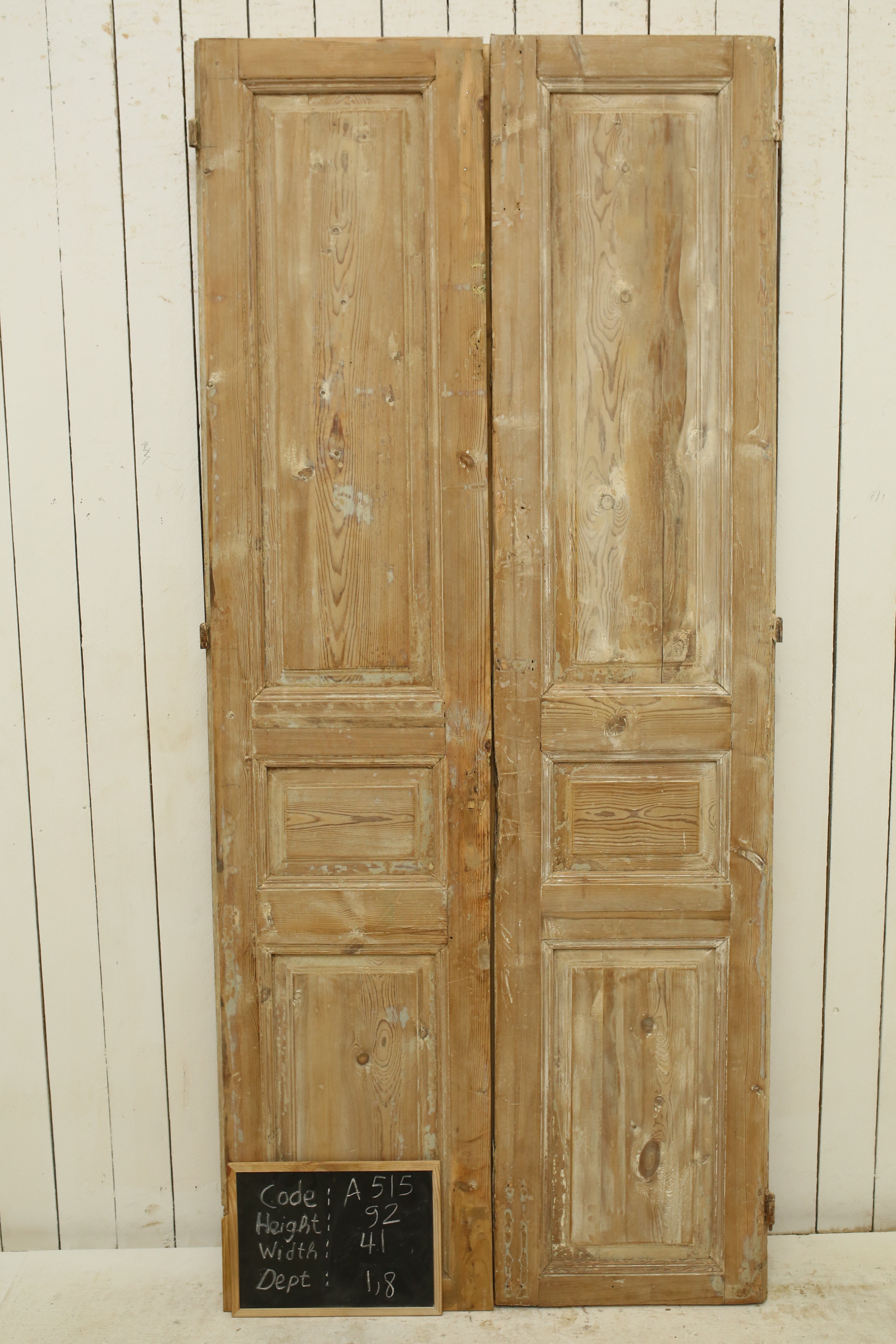 VINTAGE DBL FRENCH DOOR A515
